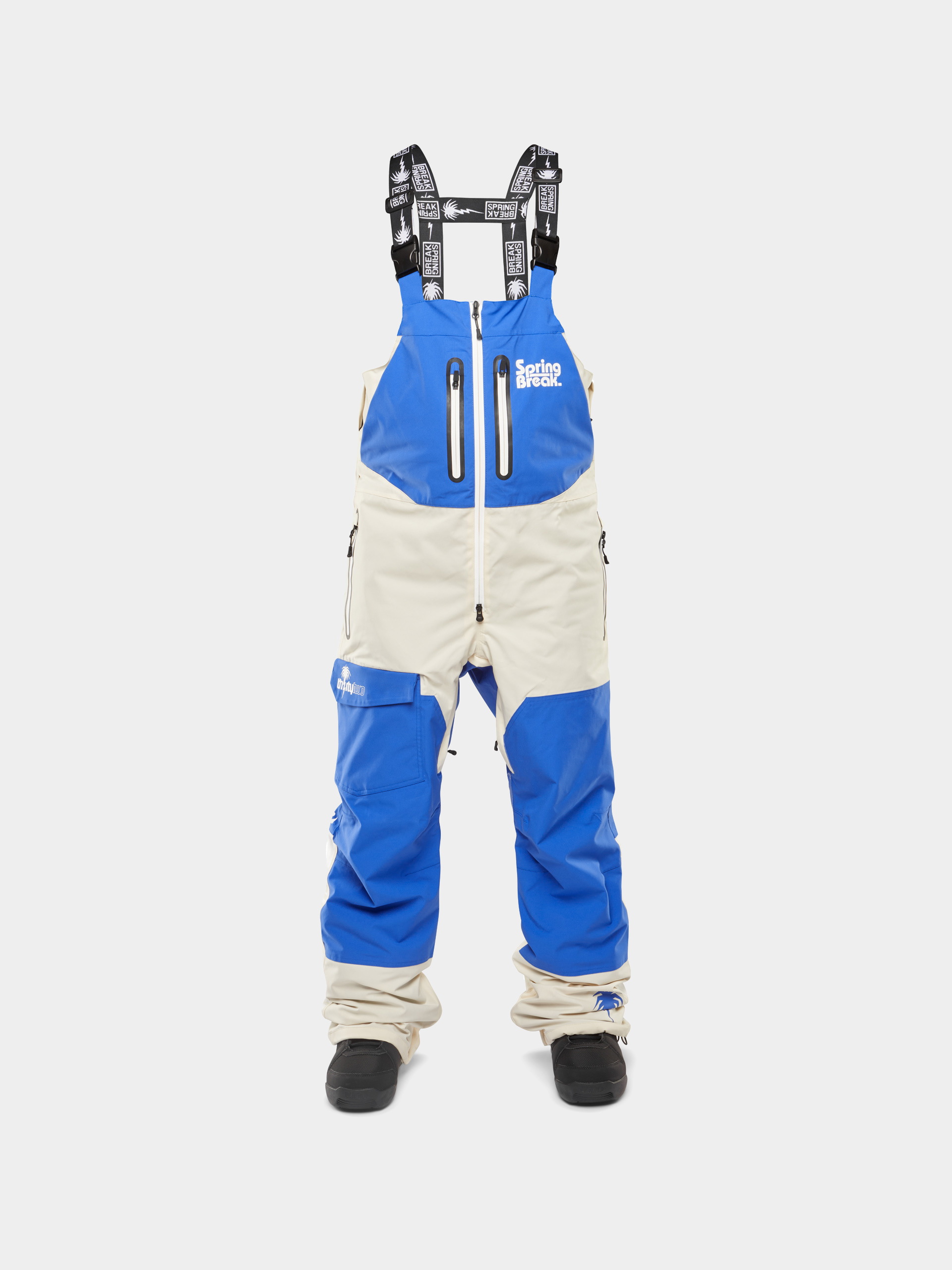 Spodnie snowboardowe ThirtyTwo Springbreak Bib (blue)