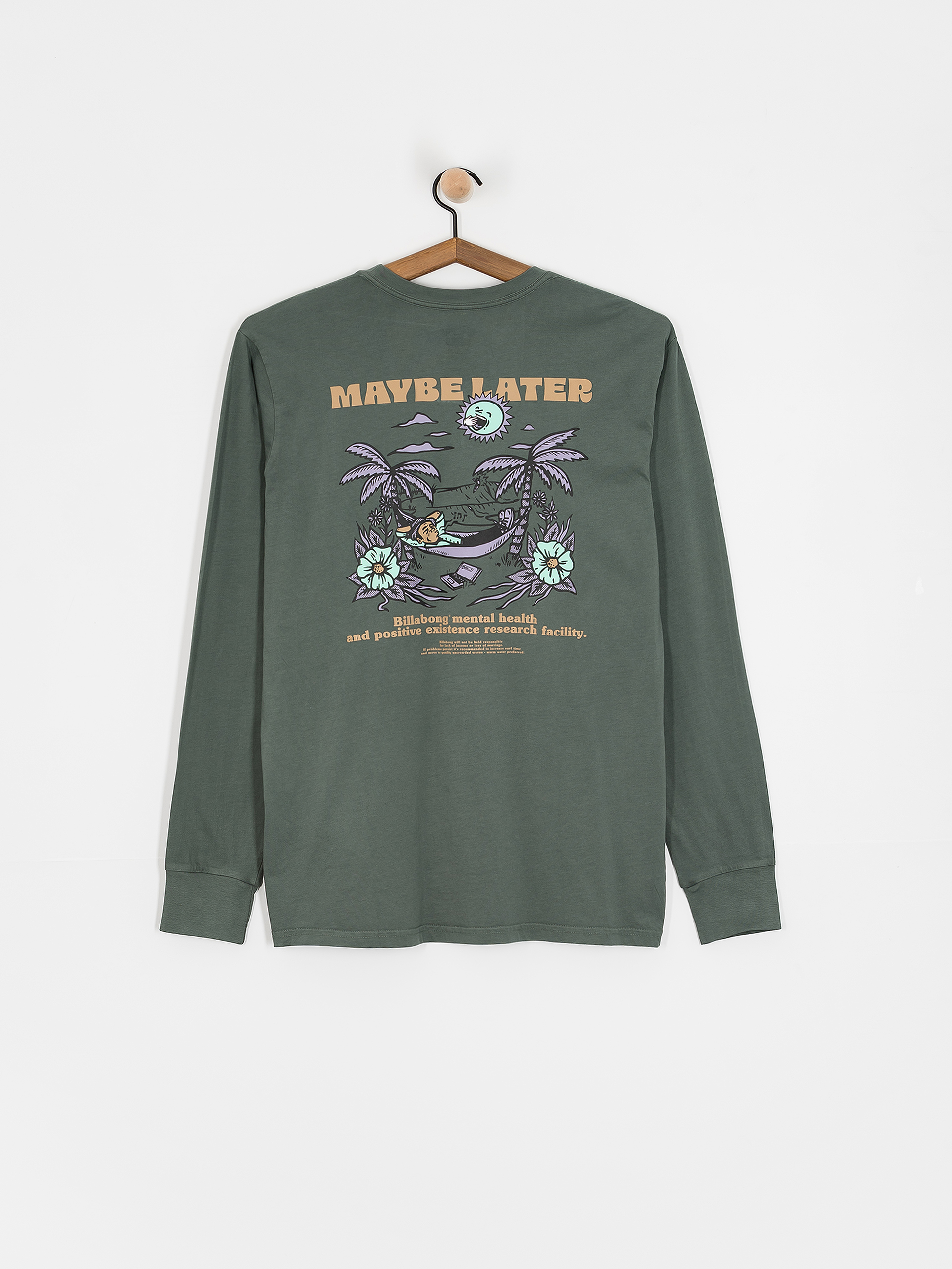 Longsleeve Billabong Relax (slate green)