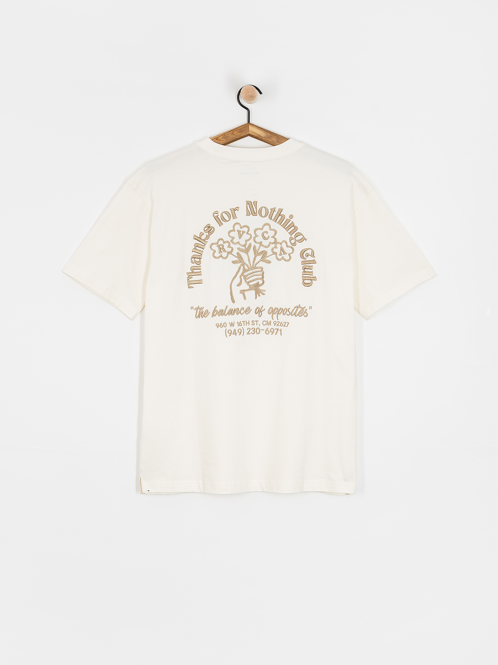 T-shirt RVCA Thanks For Nothing (salt)