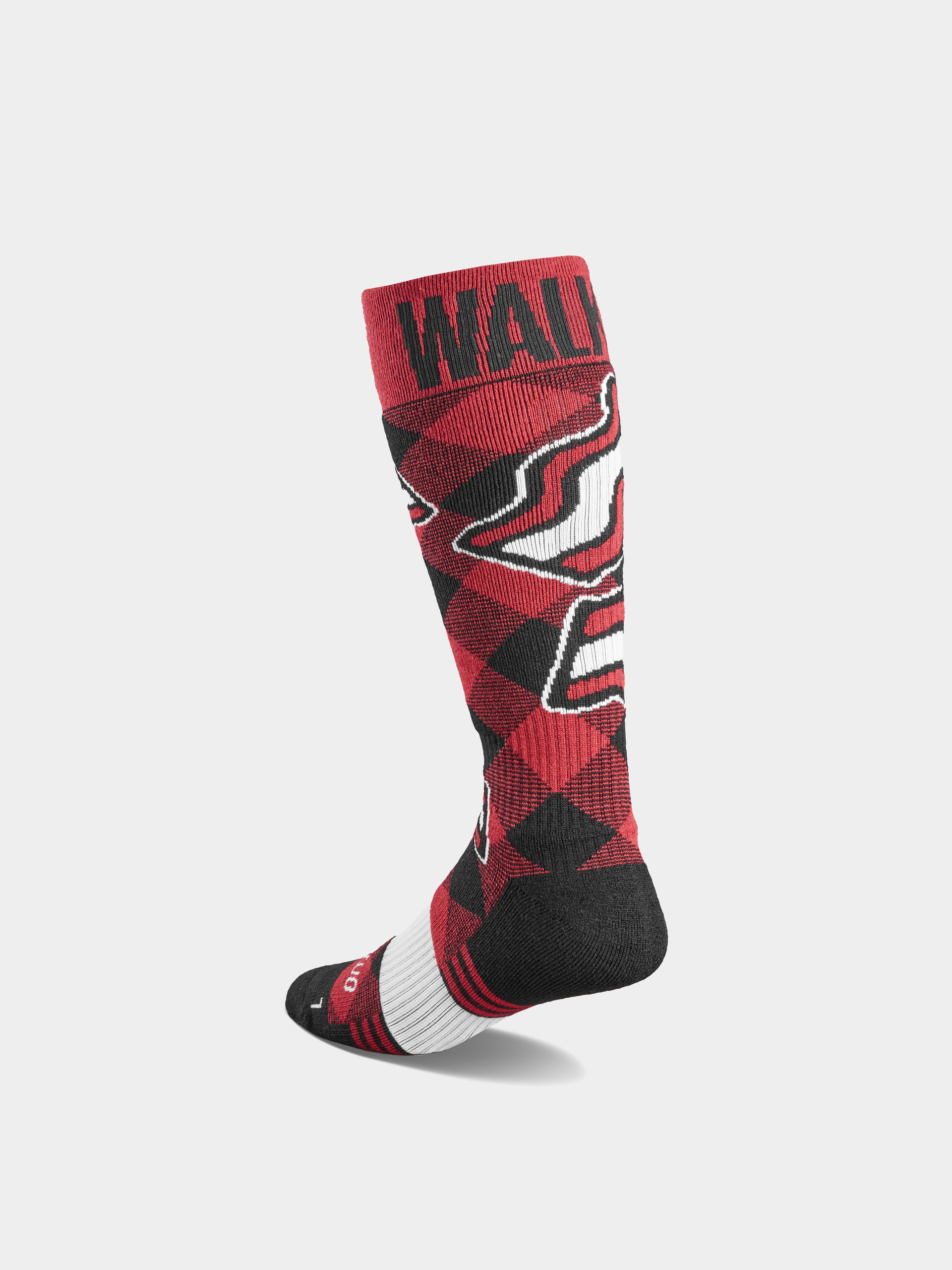 Skarpety ThirtyTwo Signature Merino (red/black)