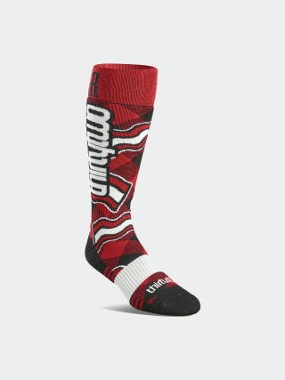 Skarpety ThirtyTwo Signature Merino (red/black)