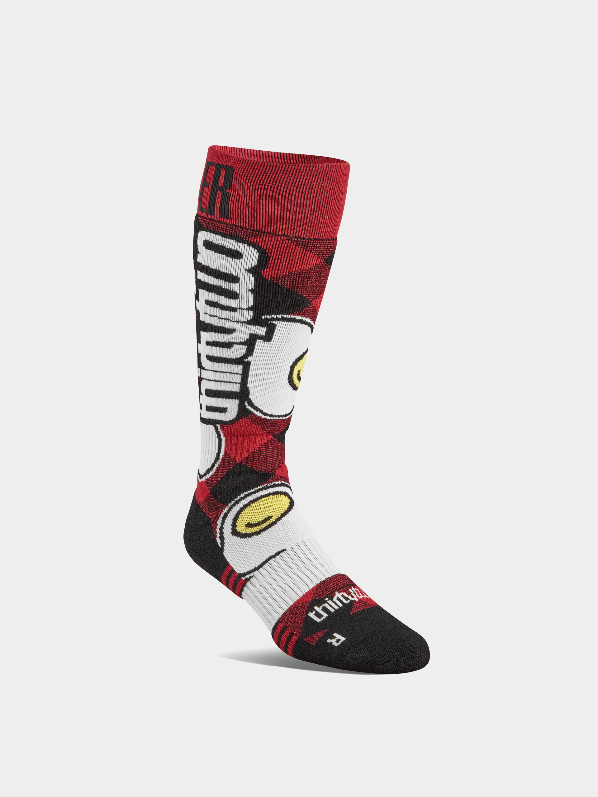 Skarpety ThirtyTwo Signature Merino (red/black)