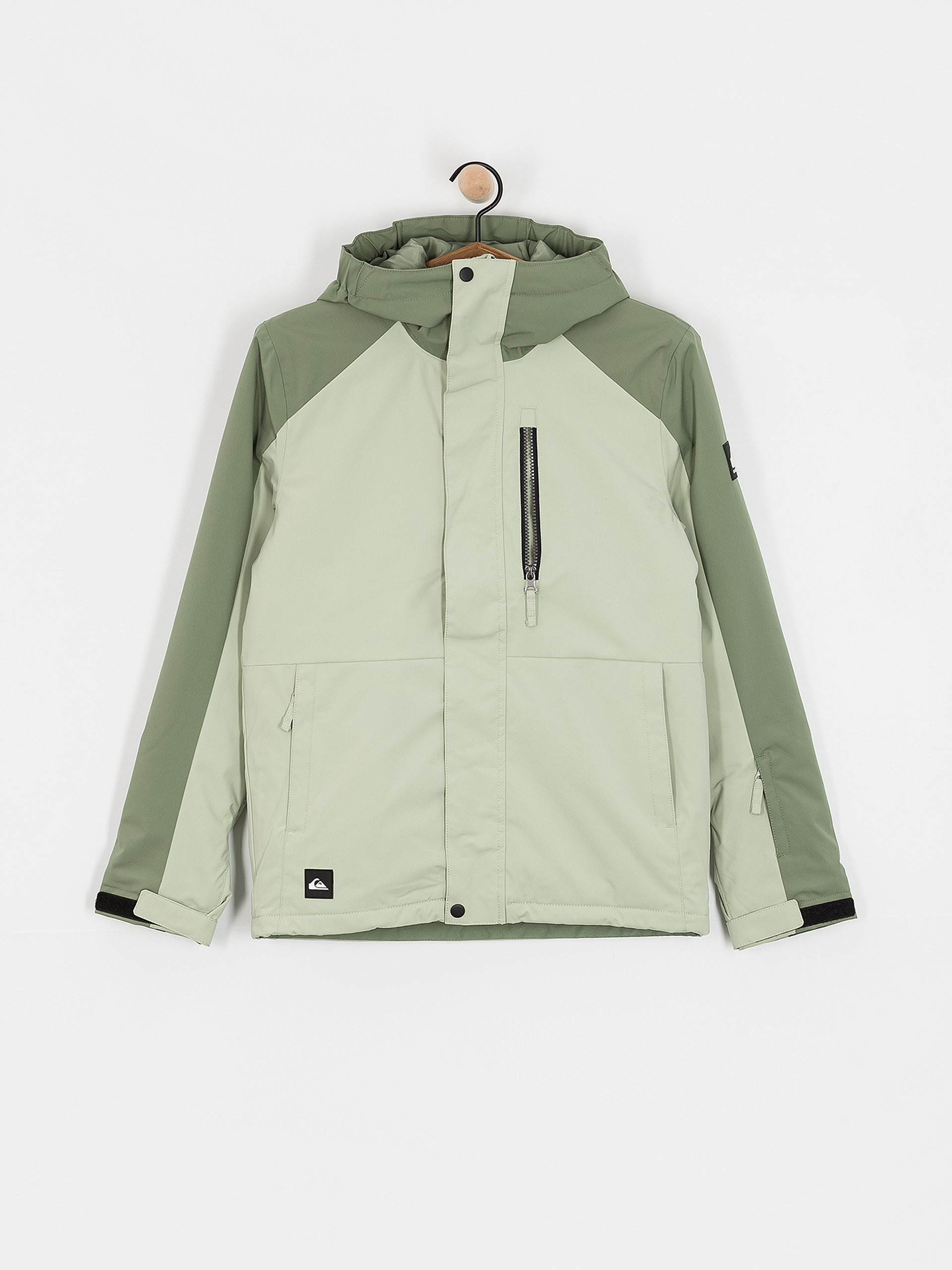 Kurtka snowboardowa Quiksilver Mission Block JR (desert sage)