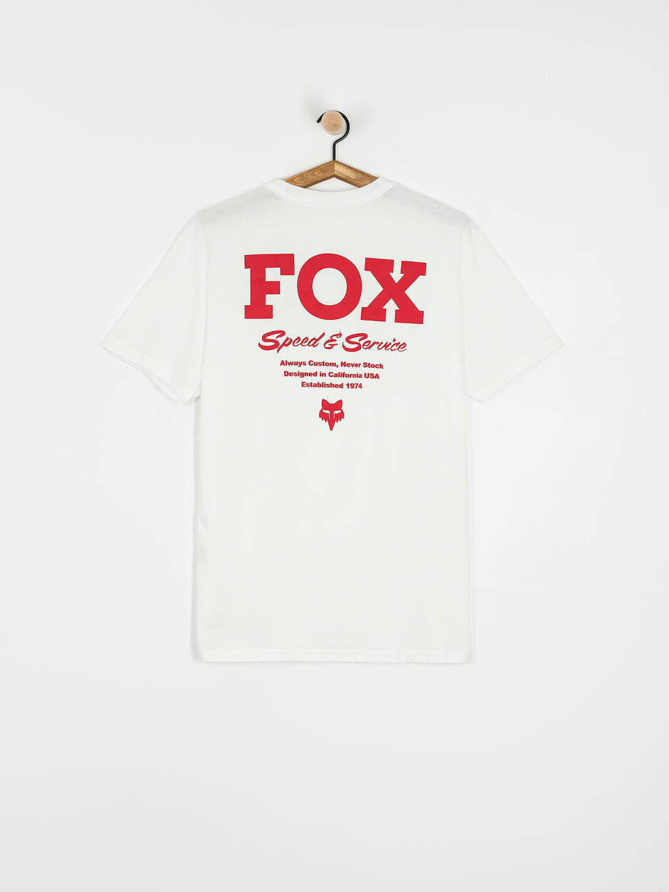 T-shirt Fox Speed & Service (optic white)