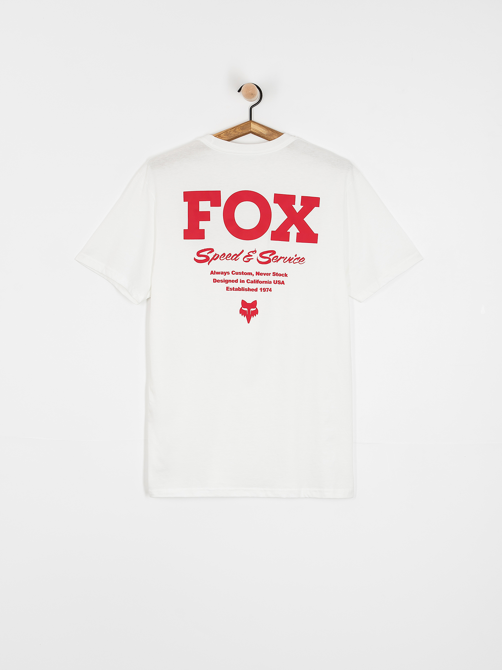 T-shirt Fox Speed & Service (optic white)