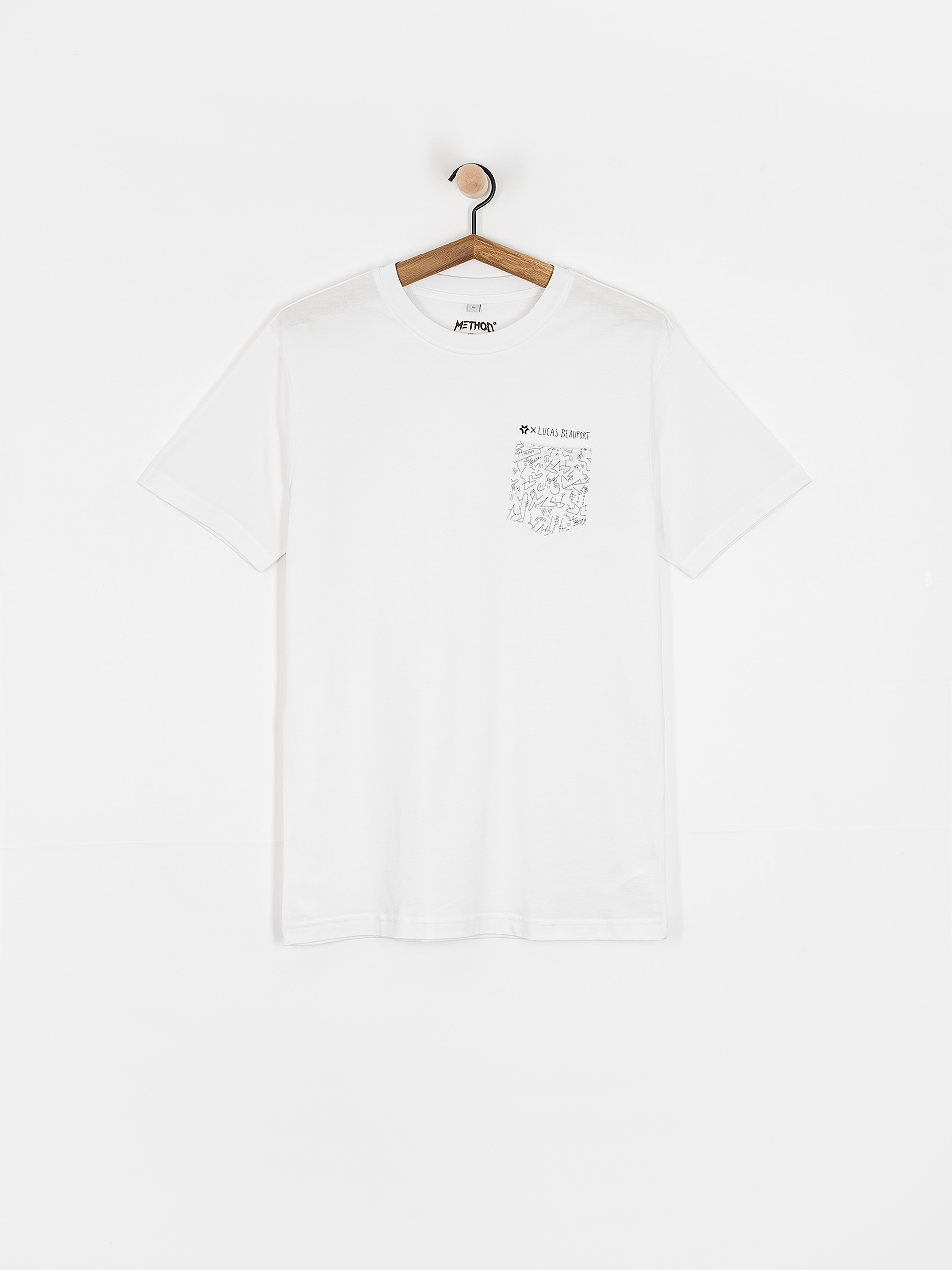 T-shirt Method X Lucas Pocket (white)