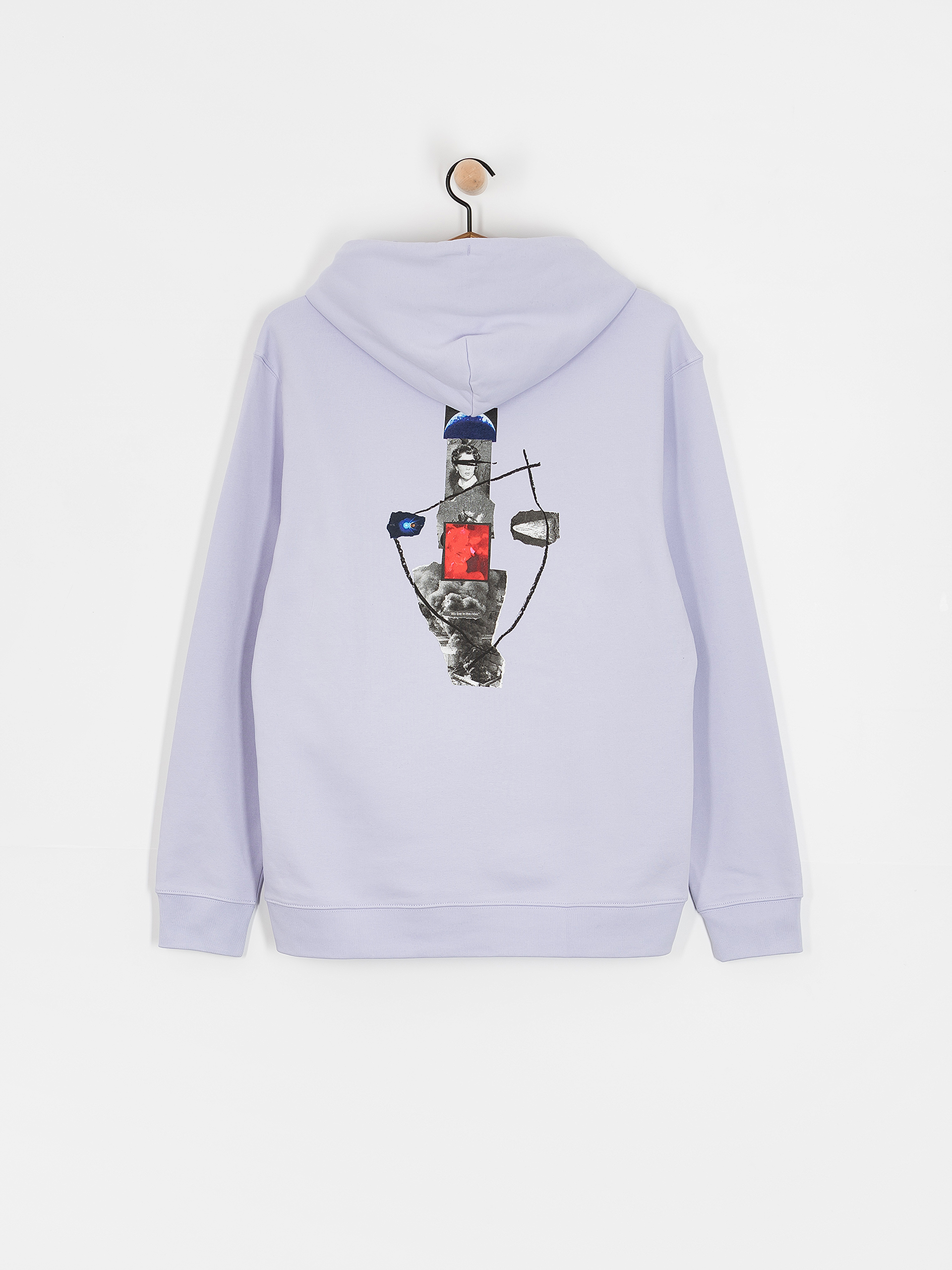 Bluza z kapturem Poetic Collective In The Now HD (purple)