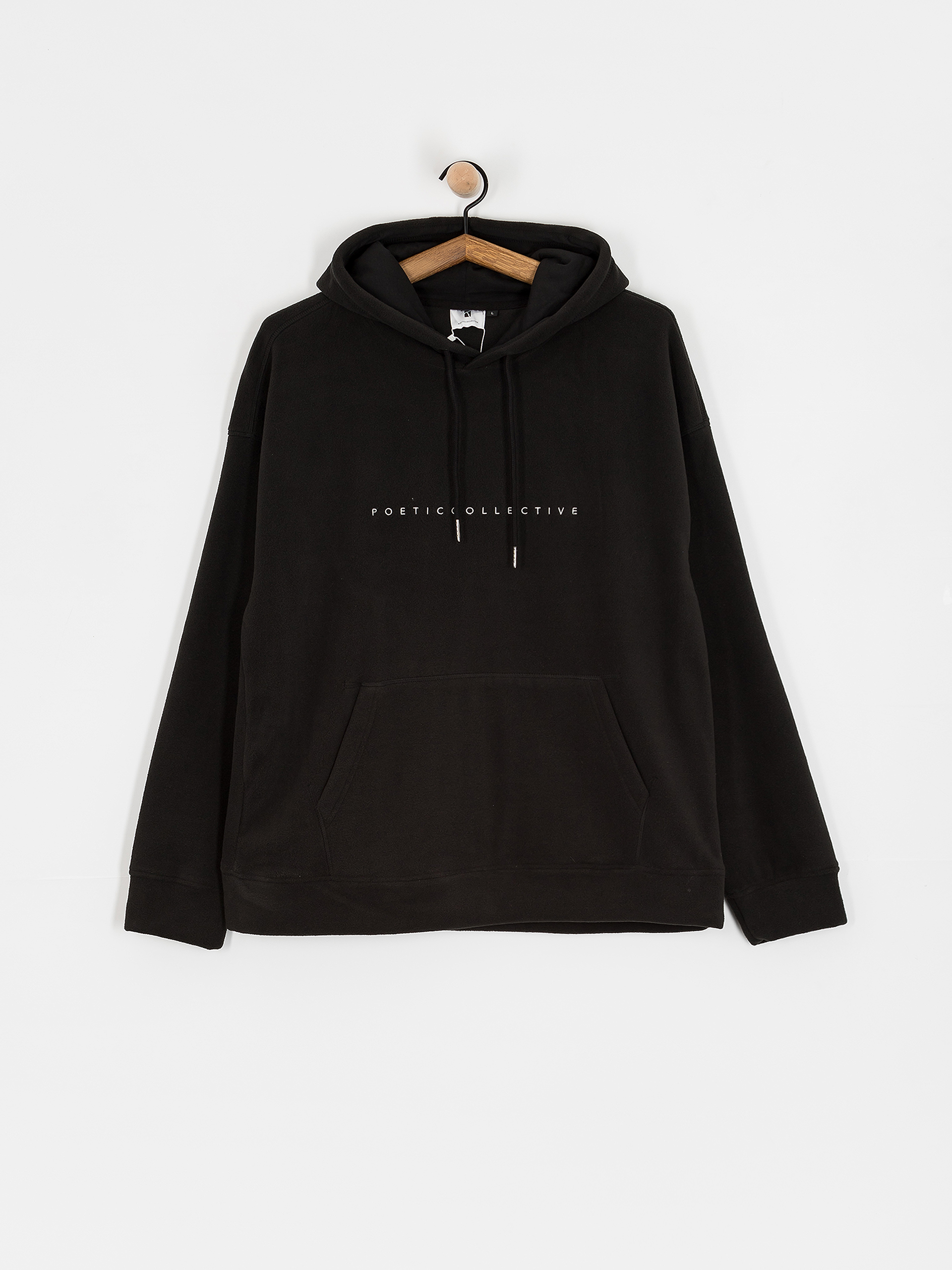 Bluza z kapturem Poetic Collective Fleece HD (black)