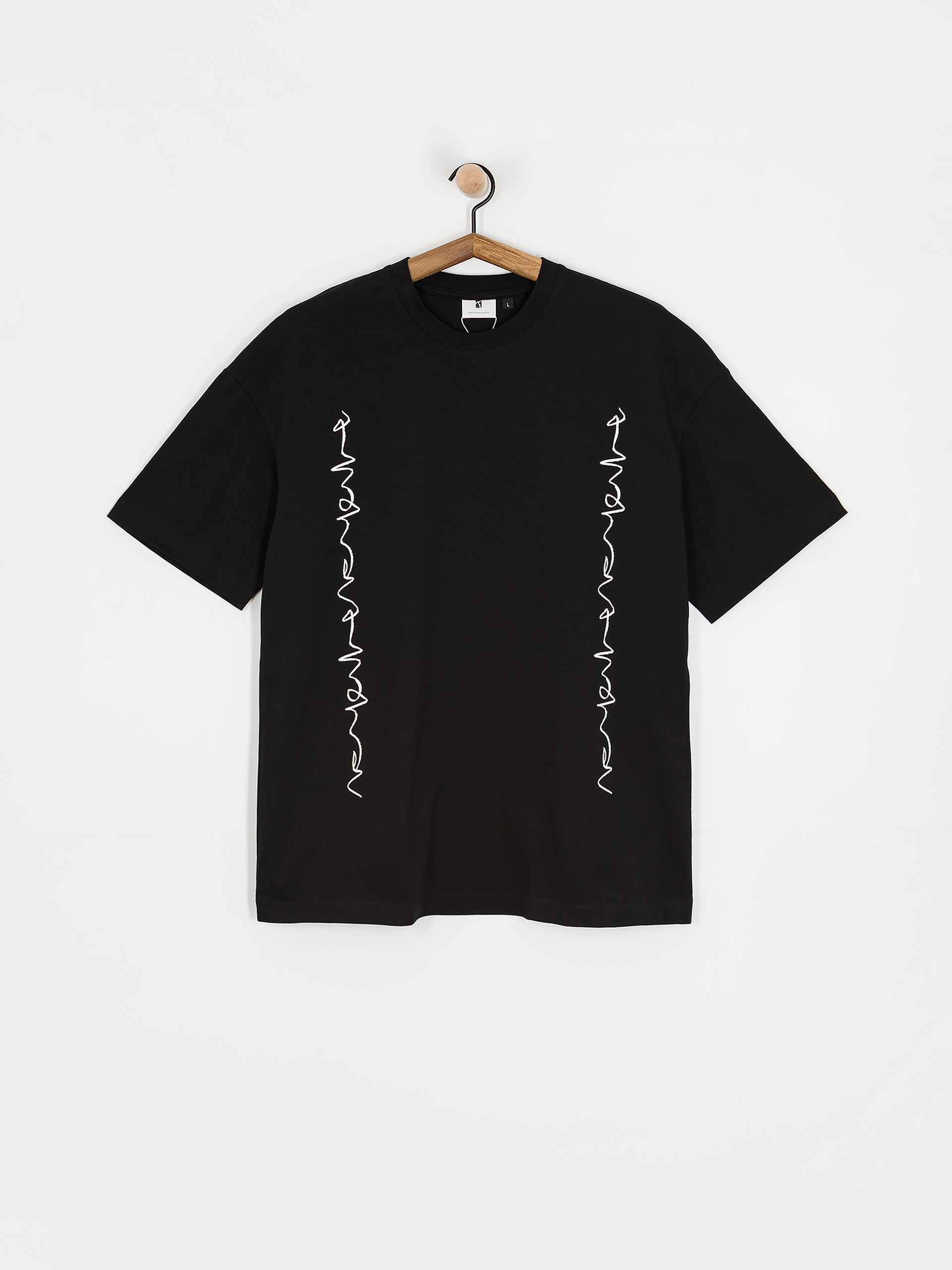 T-shirt Poetic Collective Crayon Chain (black)