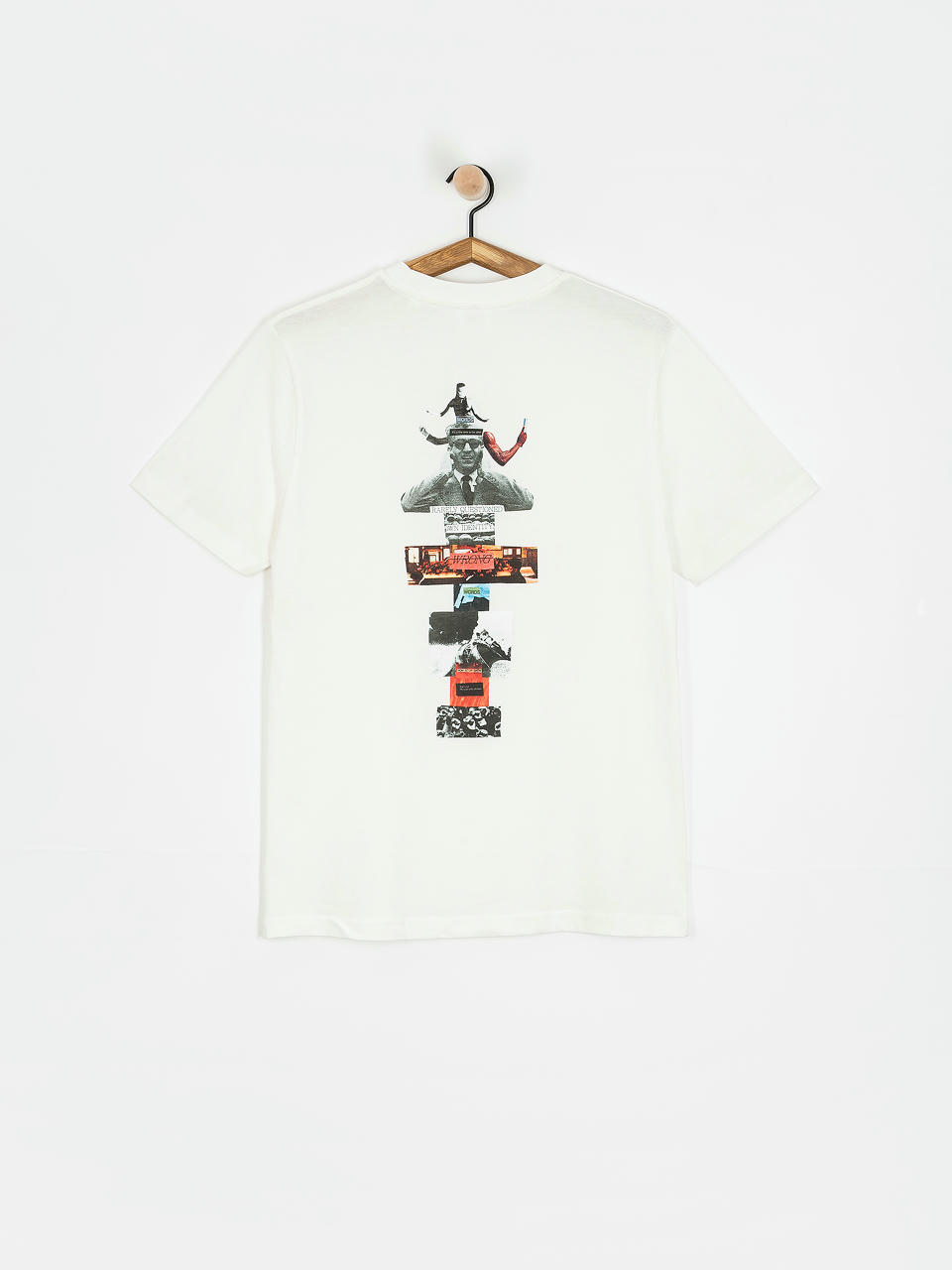 T-shirt Poetic Collective Wrong (off white)