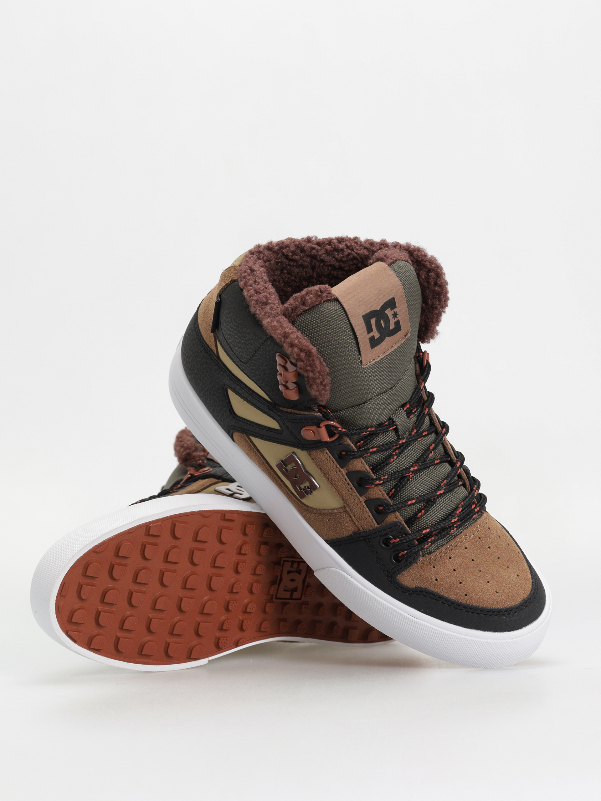 Buty DC Pure Ht Wc Wnt (brown/brown/green)