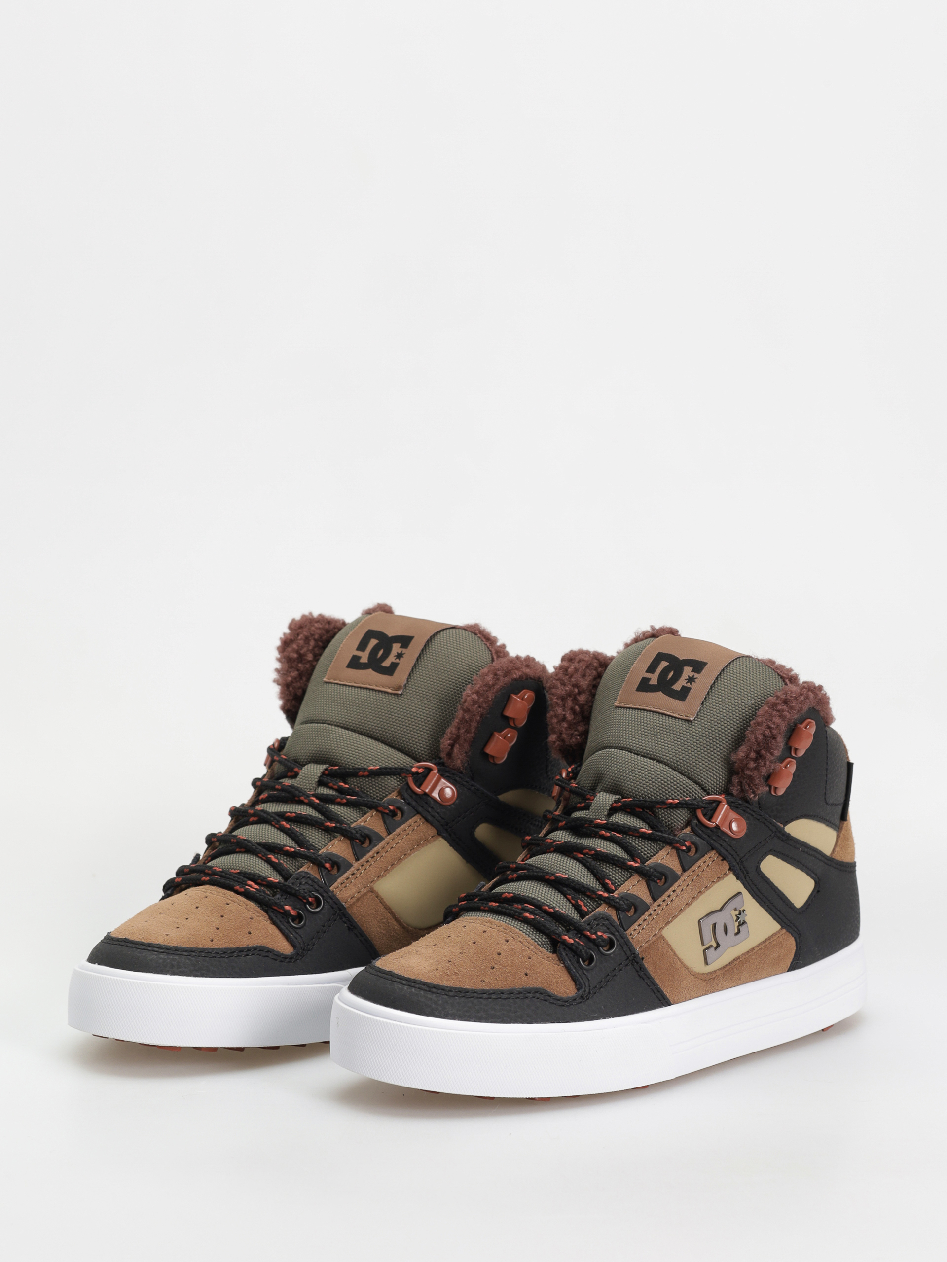 Buty DC Pure Ht Wc Wnt (brown/brown/green)