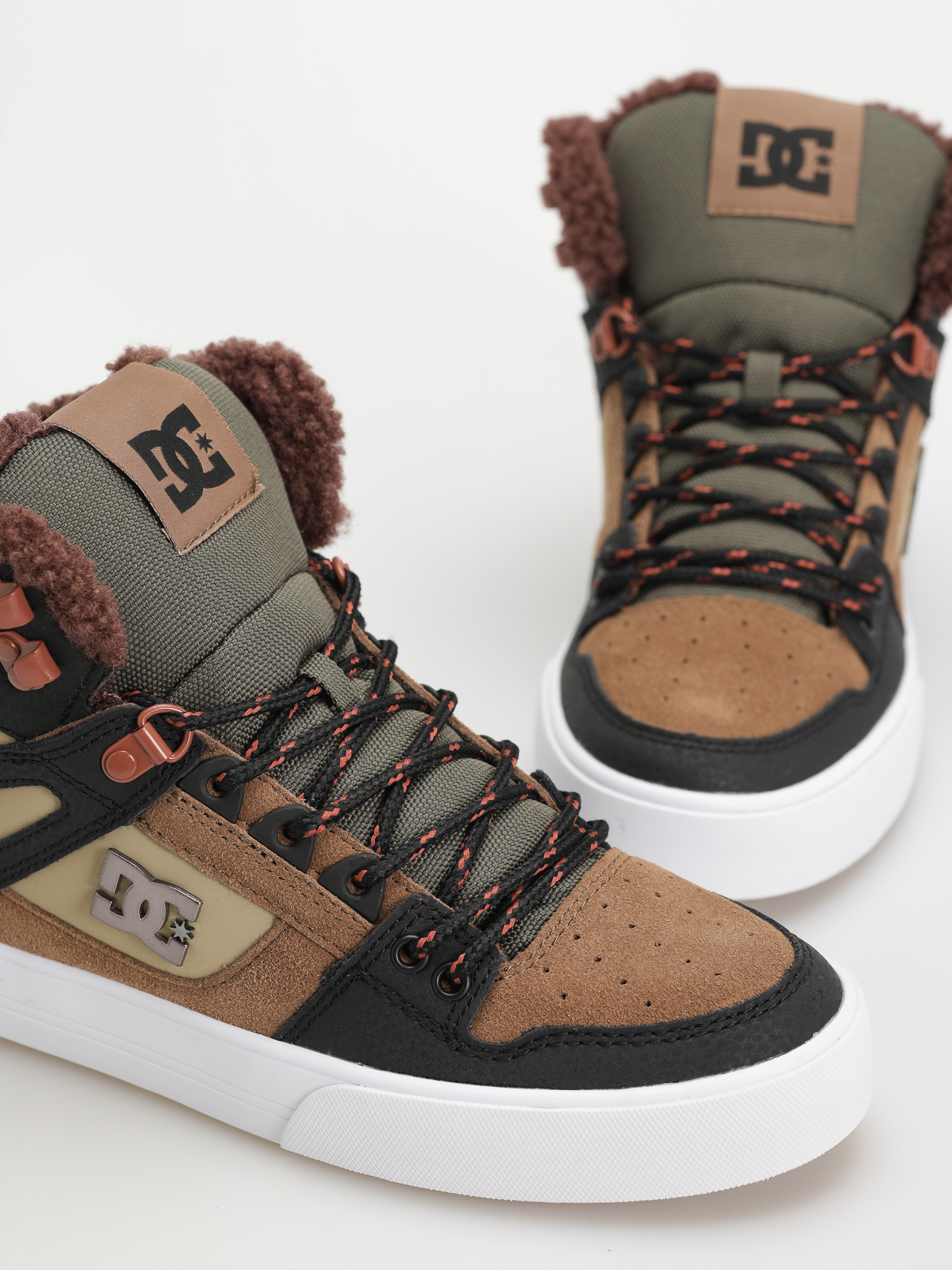Buty DC Pure Ht Wc Wnt (brown/brown/green)