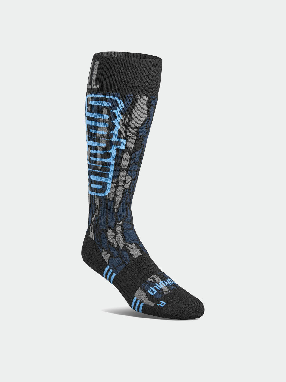 Skarpety ThirtyTwo Signature Merino (black/blue)