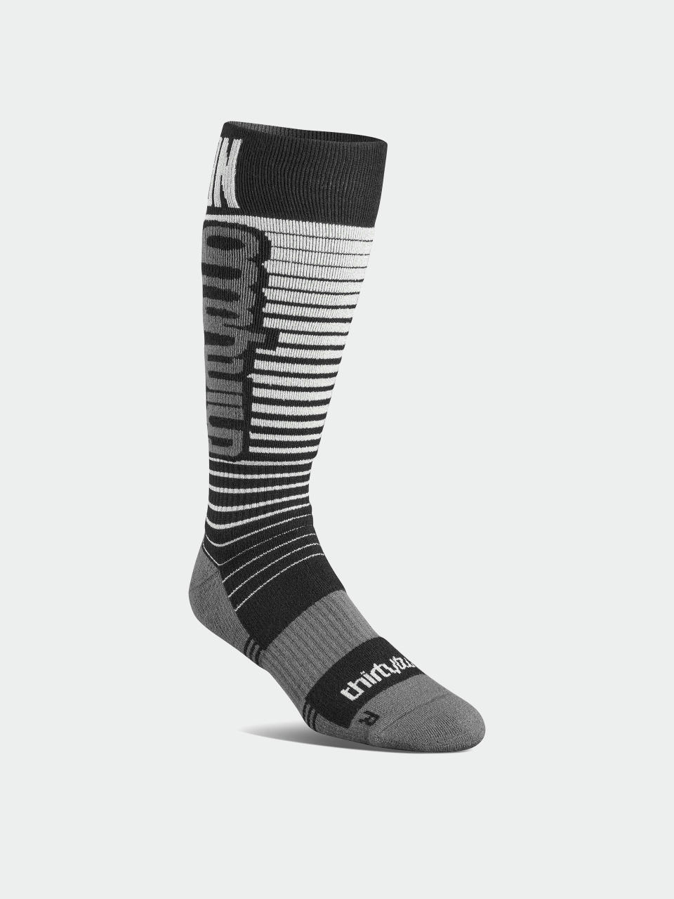 Skarpety ThirtyTwo Signature Merino (black/silver)