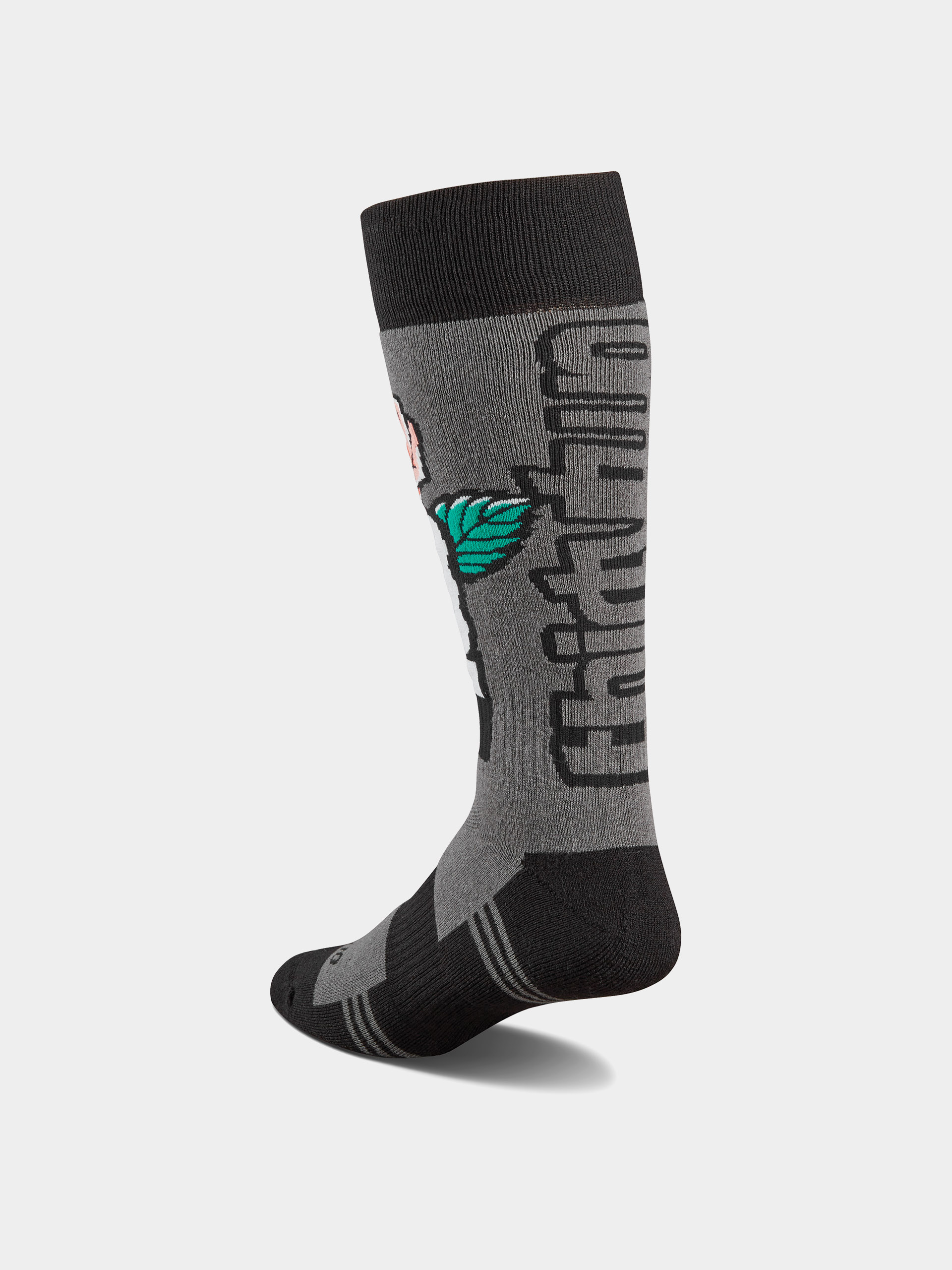 Skarpety ThirtyTwo Tm Merino (black/charcoal)