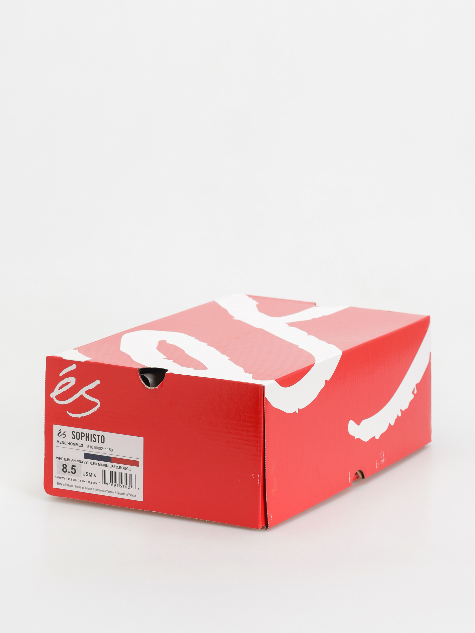 Buty eS Sophisto (white/navy/red)