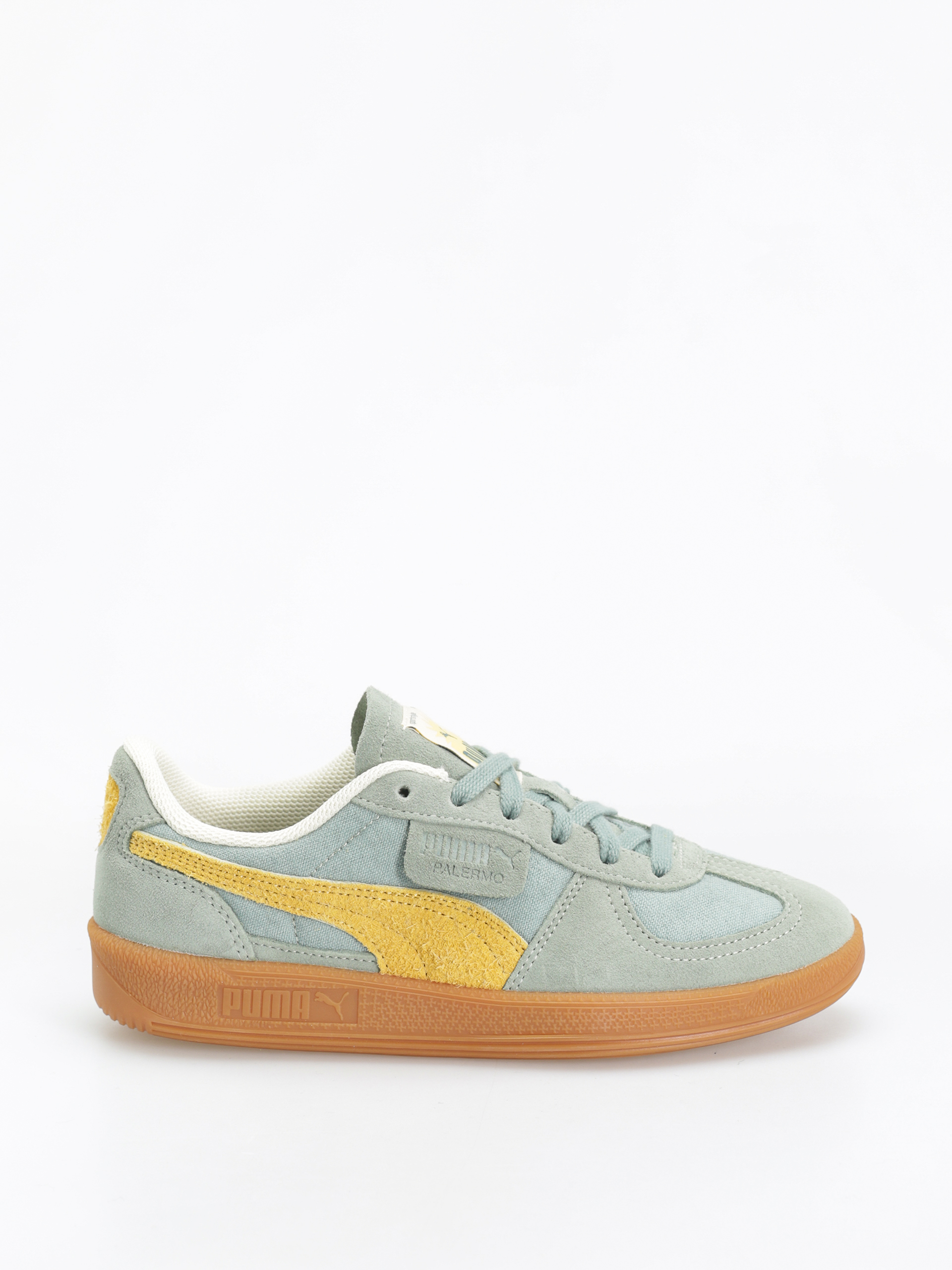 Buty Puma Palermo Weathered (green moon sunny yellow)