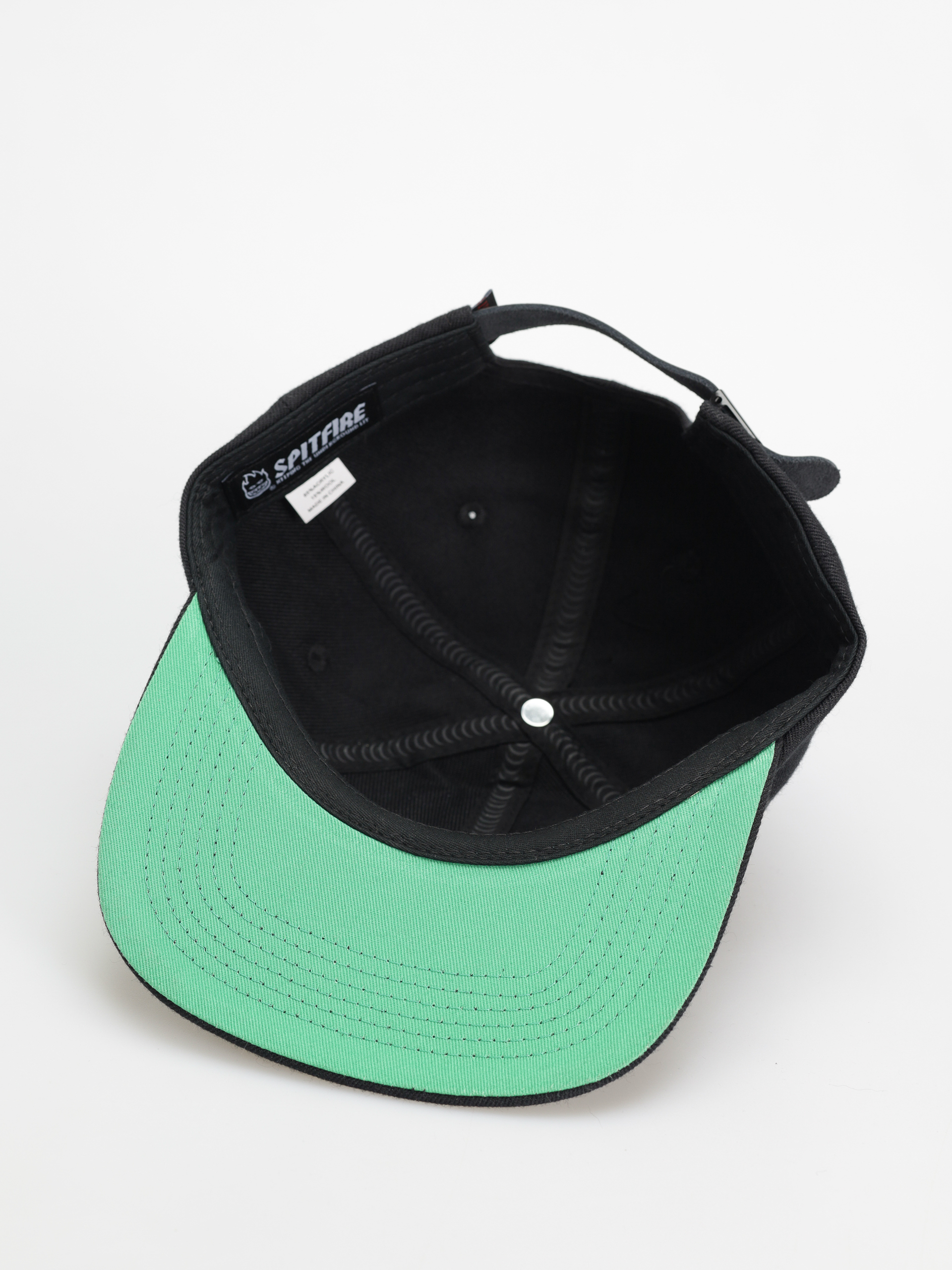 Czapka z daszkiem Spitfire Adj Lil Bh Fill Srtrap (black/red)