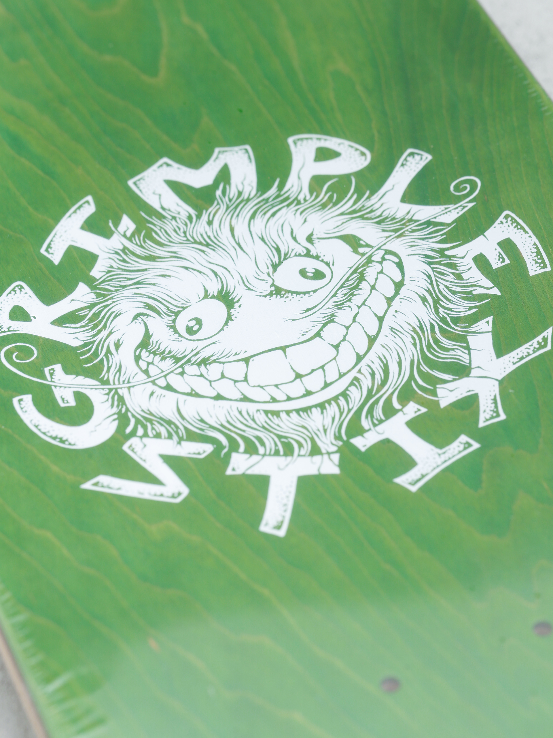 Deck Antihero Grimple Cope Quest (cyan)