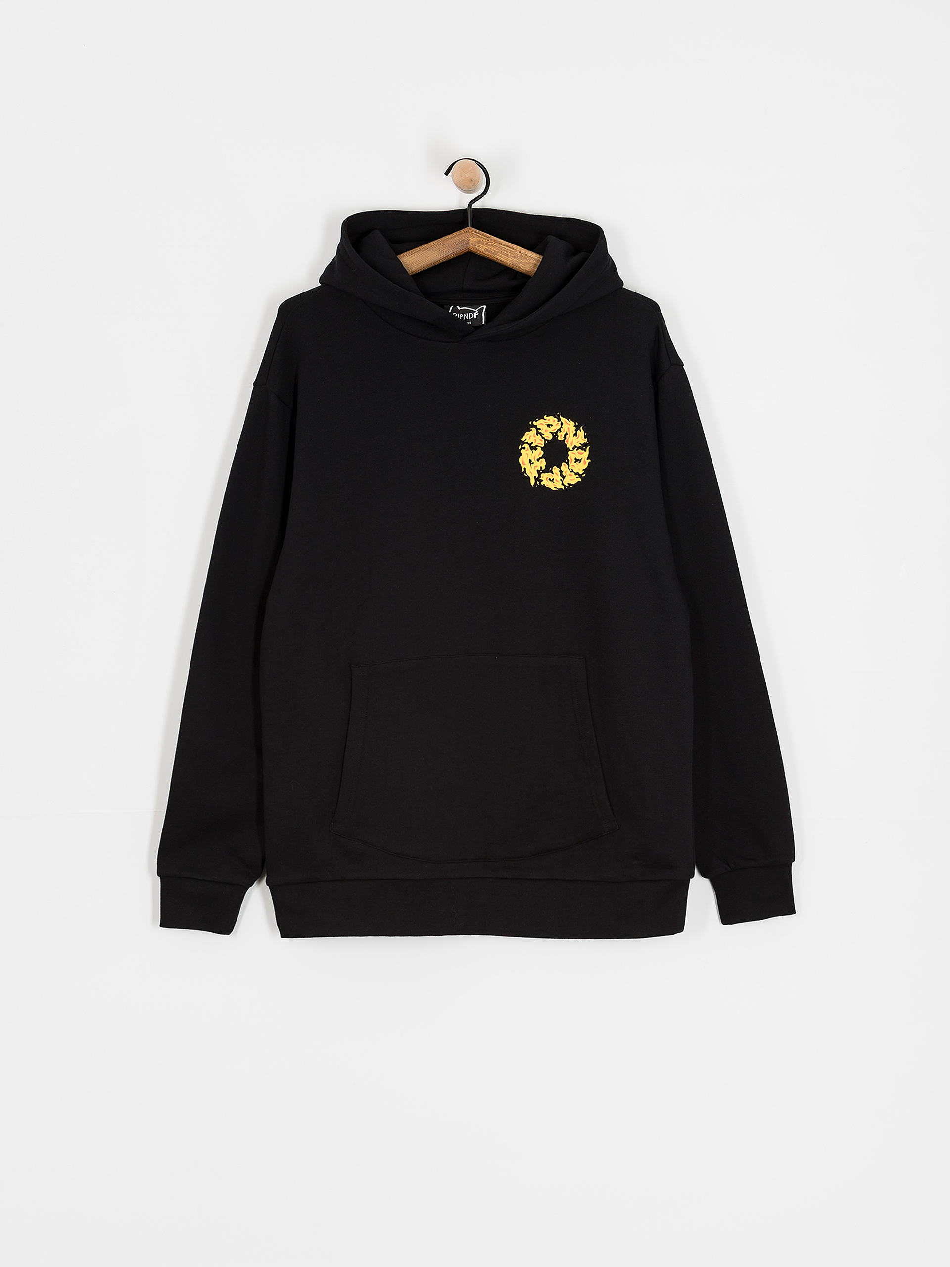 Bluza z kapturem RipNDip Burn In Heck HD (black)