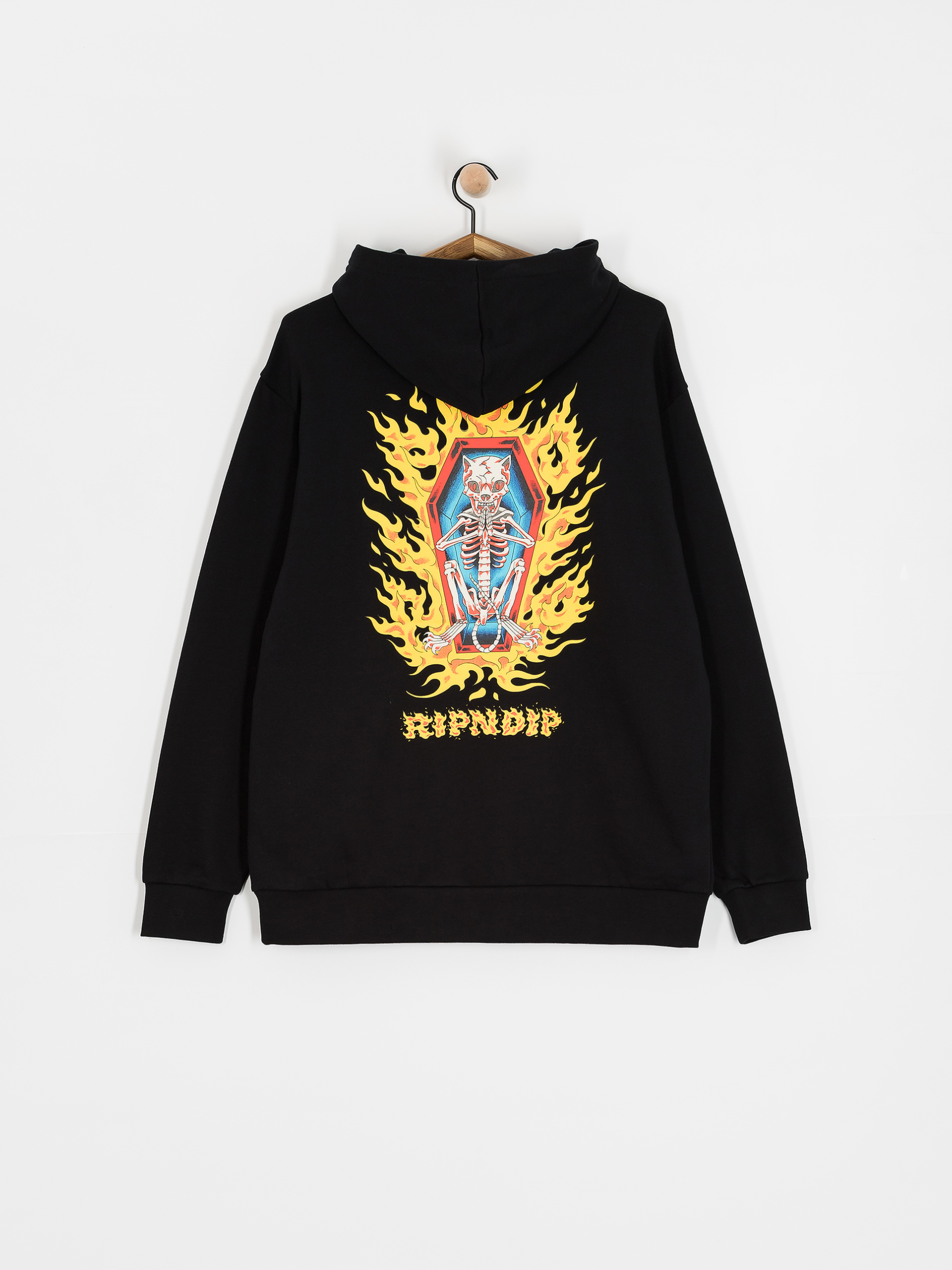Bluza z kapturem RipNDip Burn In Heck HD (black)