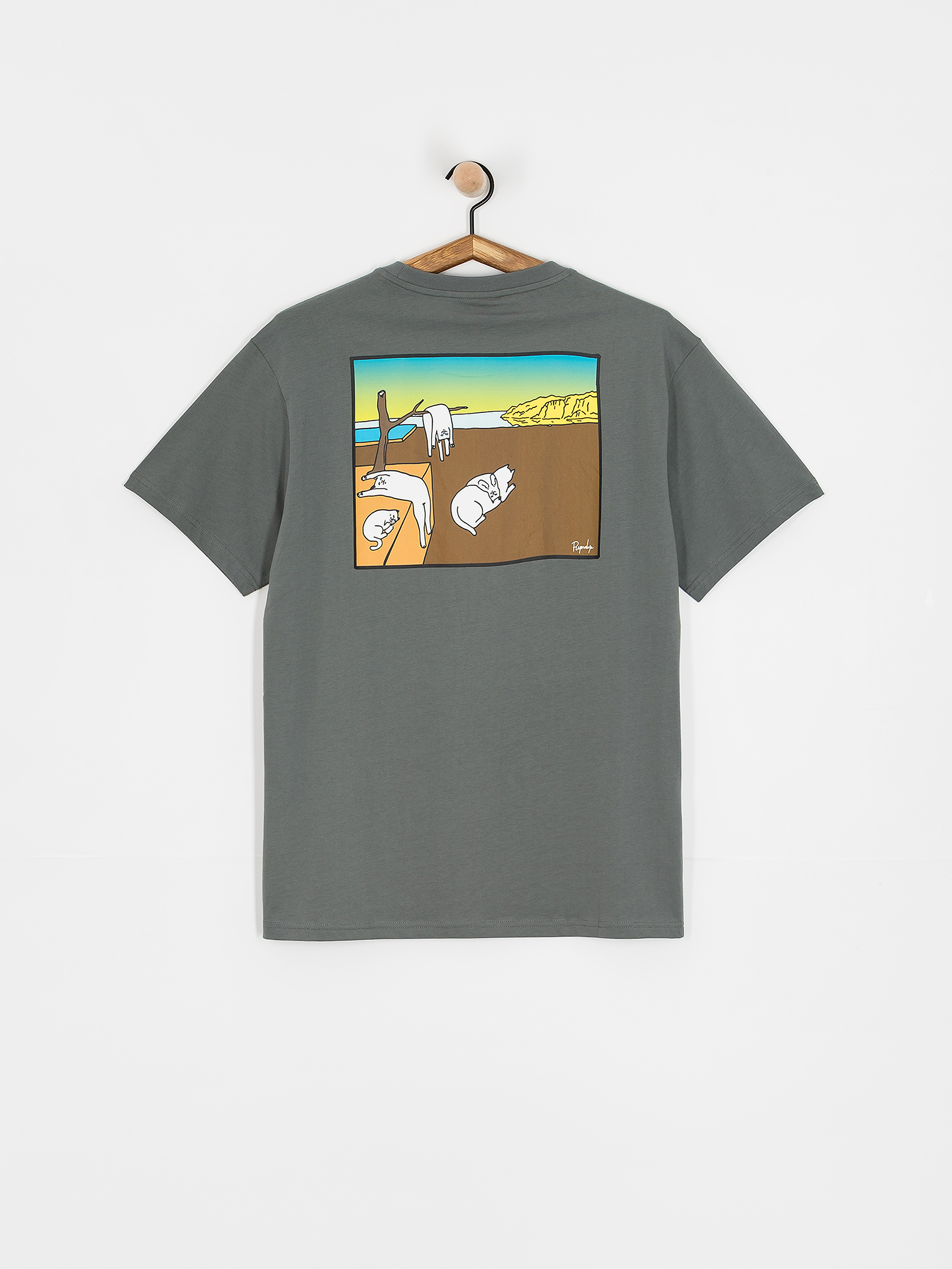 T-shirt RipNDip Nermali (charcoal)