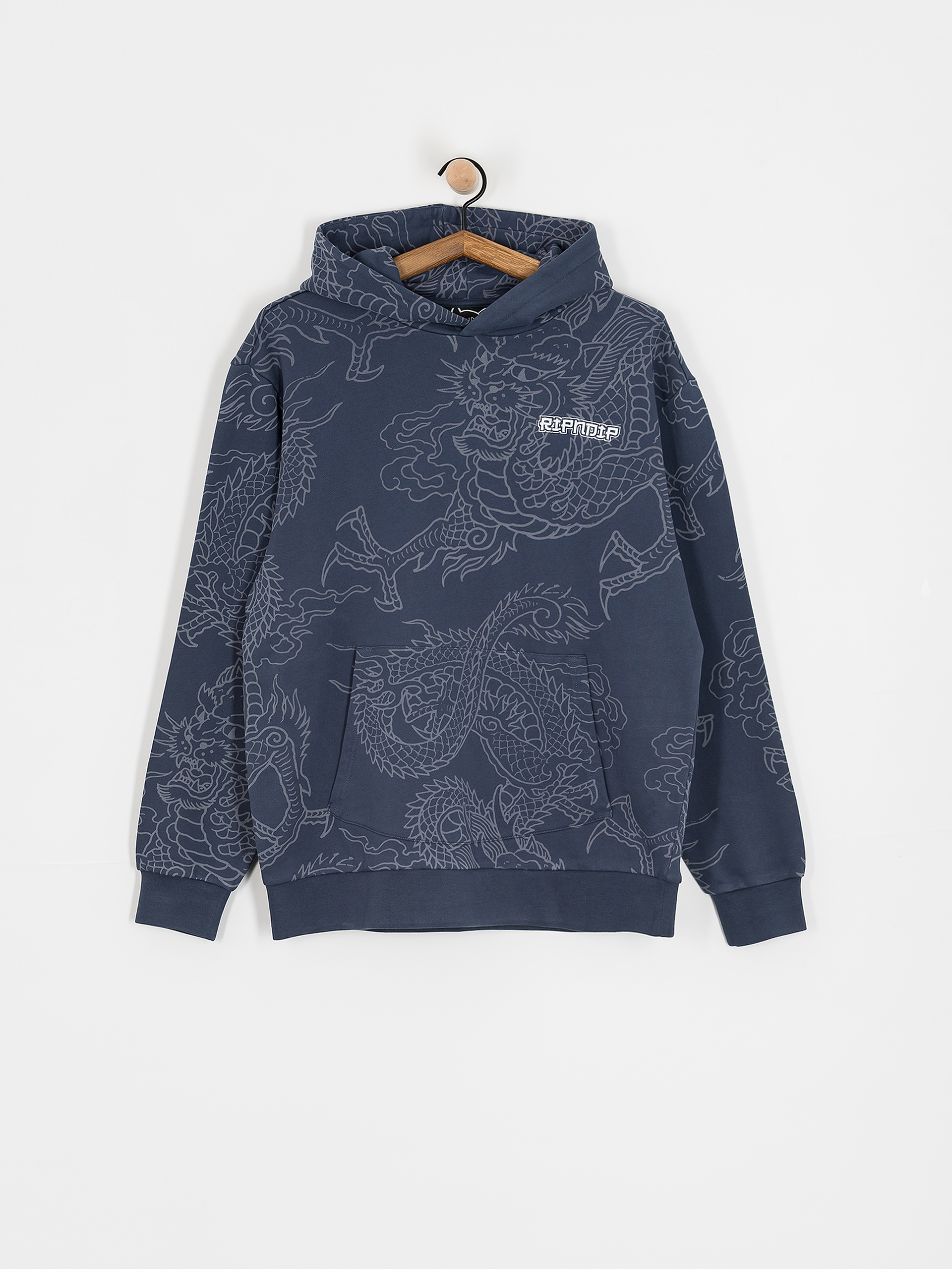 Bluza z kapturem RipNDip Haku HD (navy)