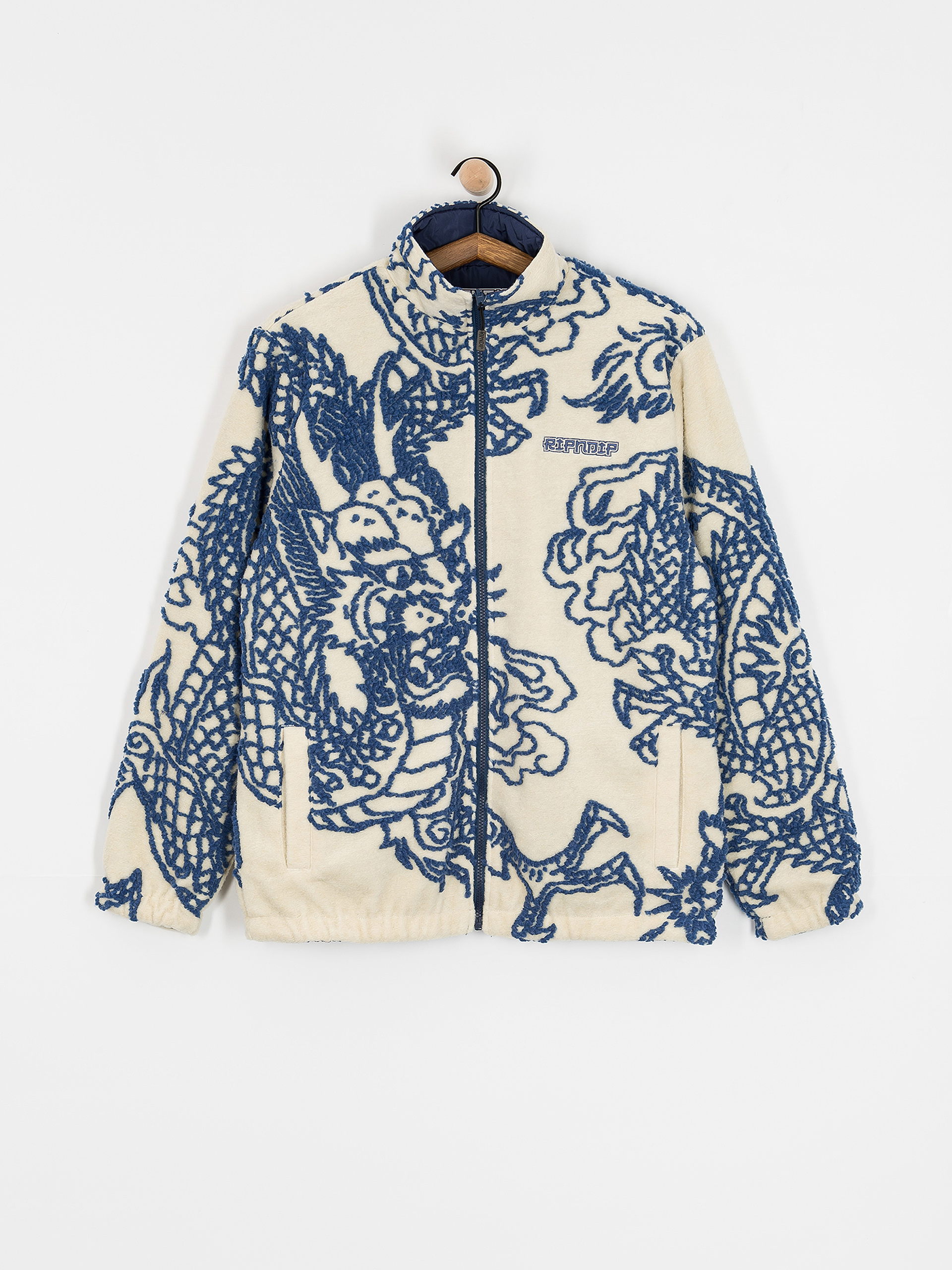 Kurtka RipNDip Haku Reversible (off white/navy)