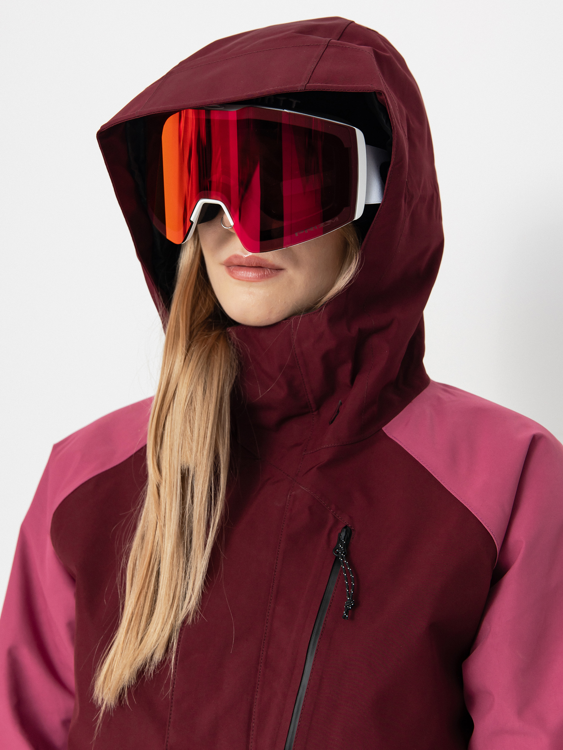 Damska Kurtka snowboardowa Volcom V.Co Aris Ins Gore (burgundy)