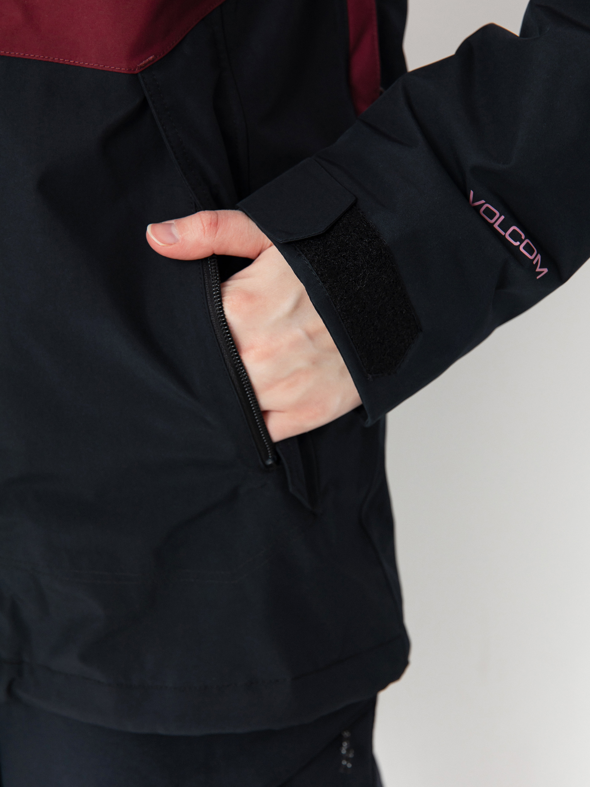 Damska Kurtka snowboardowa Volcom V.Co Aris Ins Gore (burgundy)