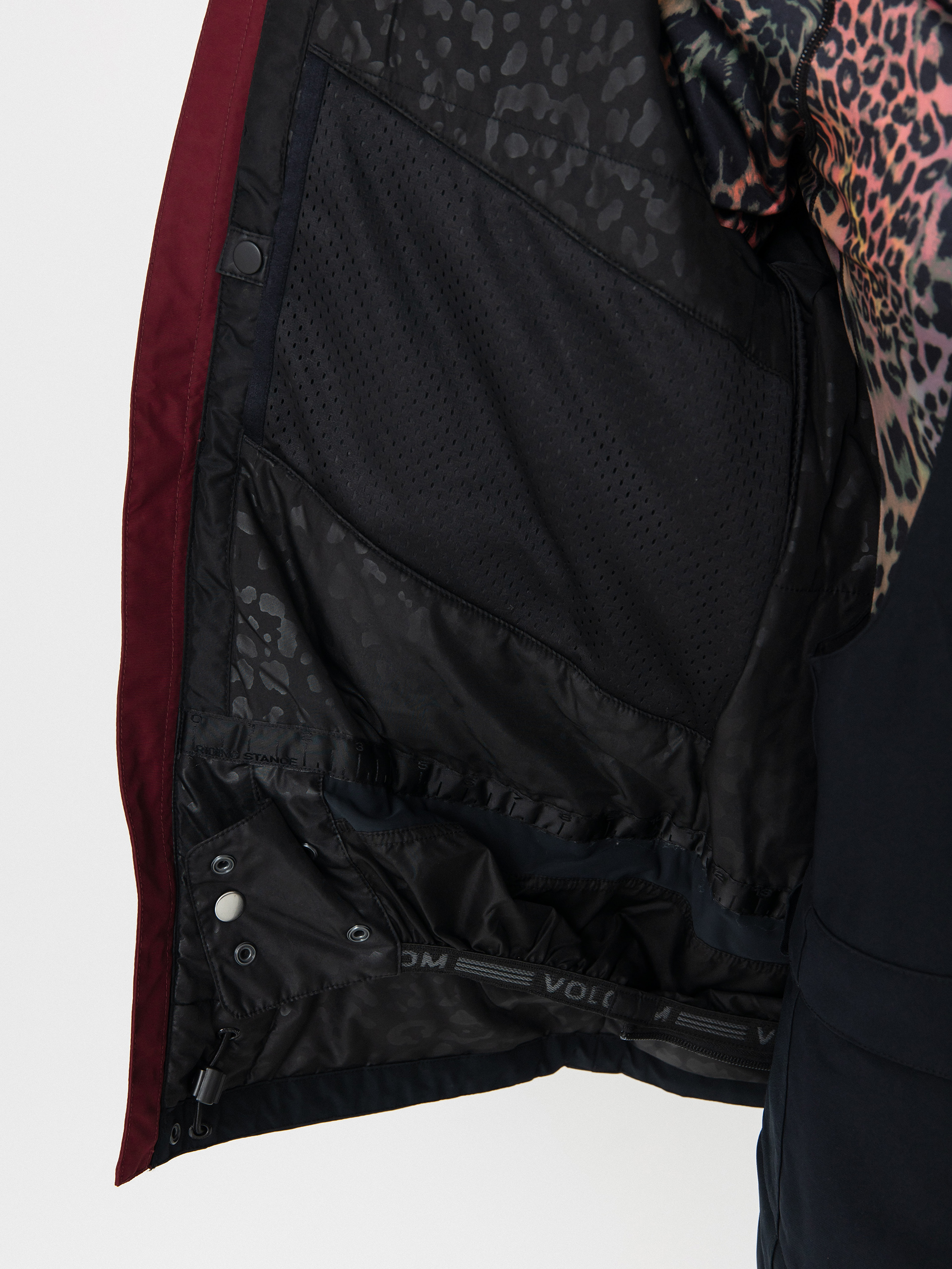 Damska Kurtka snowboardowa Volcom V.Co Aris Ins Gore (burgundy)