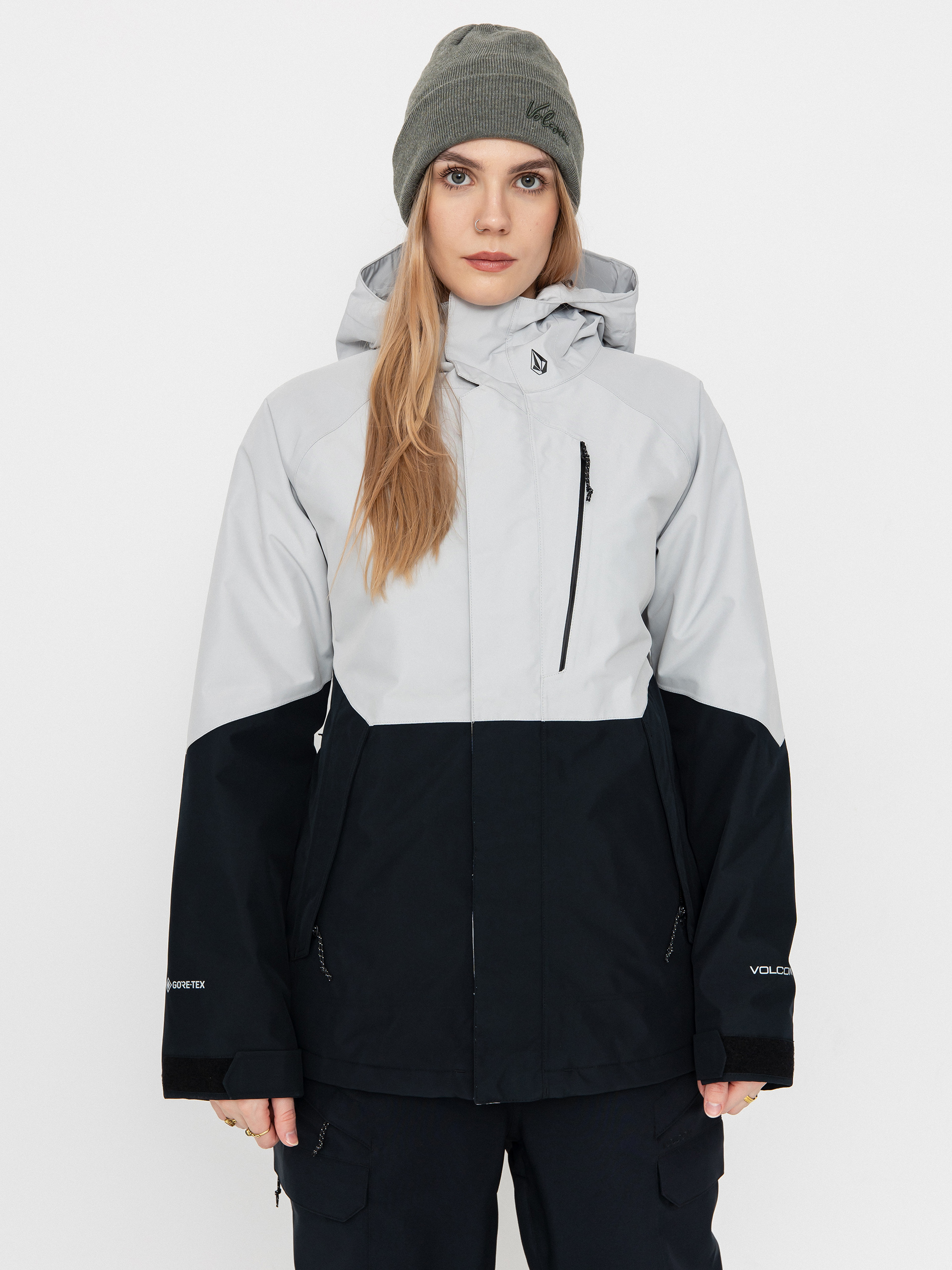 Kurtka snowboardowa Volcom V.Co Aris Ins Gore Wmn (cloud grey)