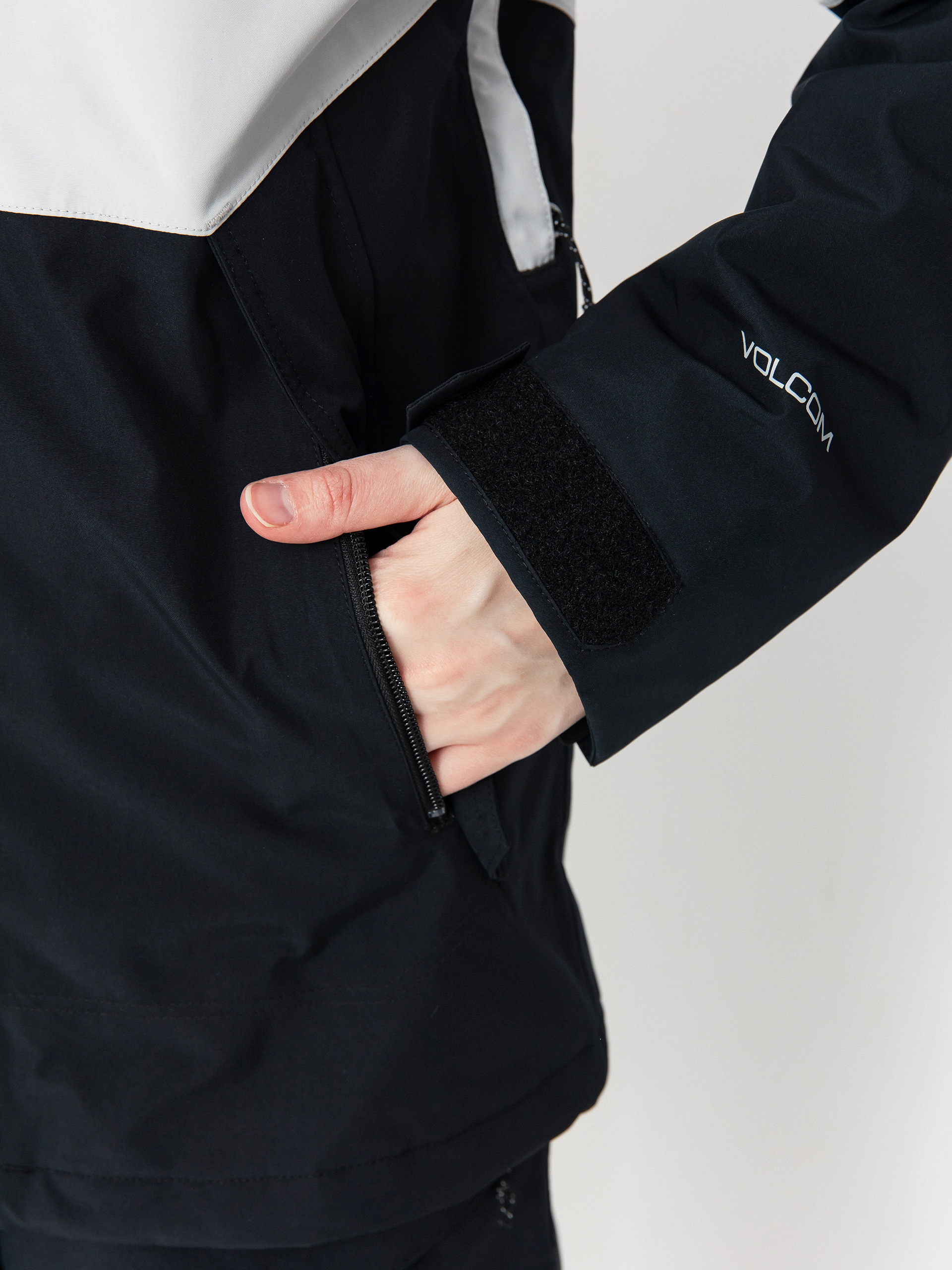 Damska Kurtka snowboardowa Volcom V.Co Aris Ins Gore (cloud grey)