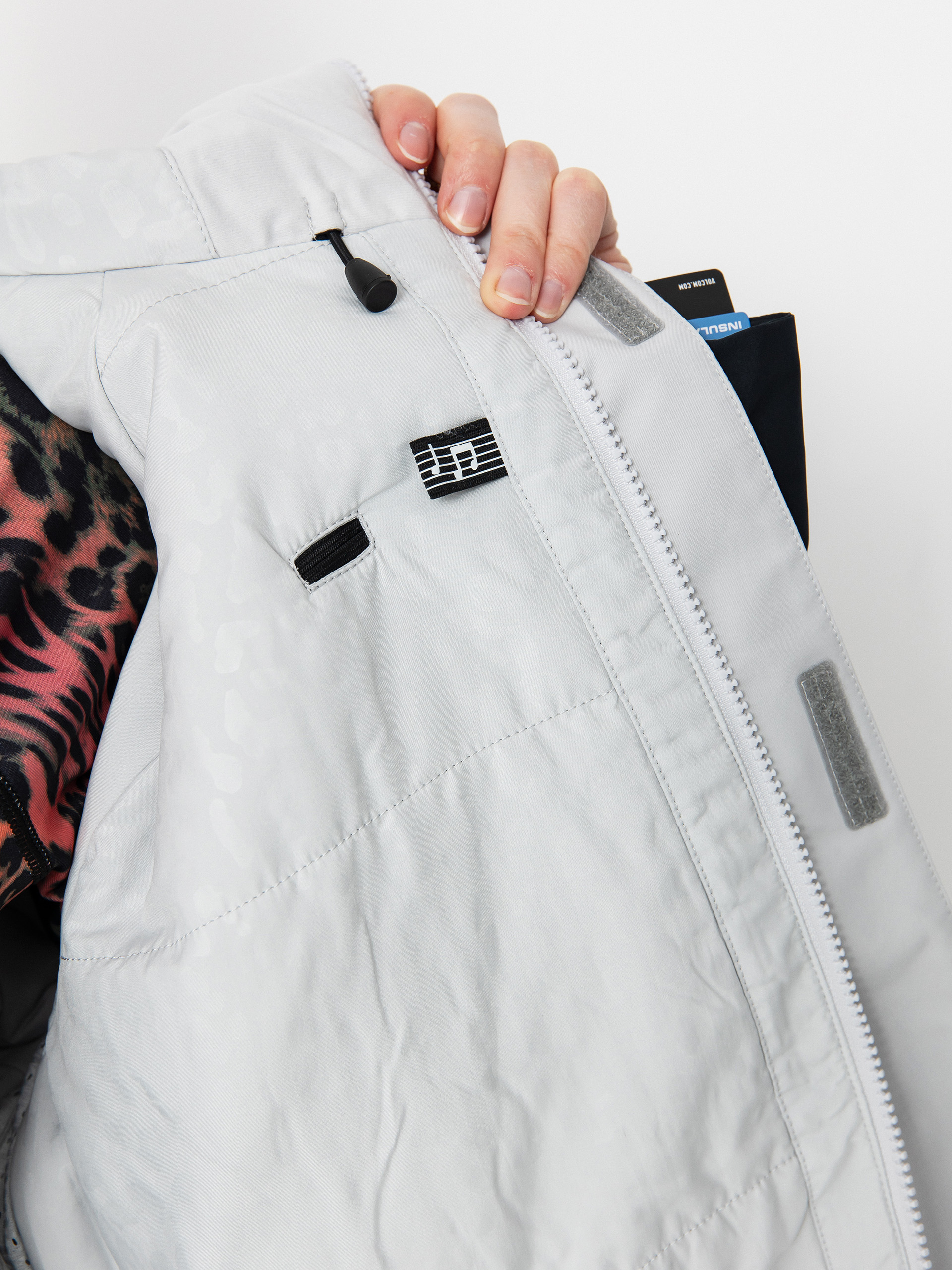 Damska Kurtka snowboardowa Volcom V.Co Aris Ins Gore (cloud grey)