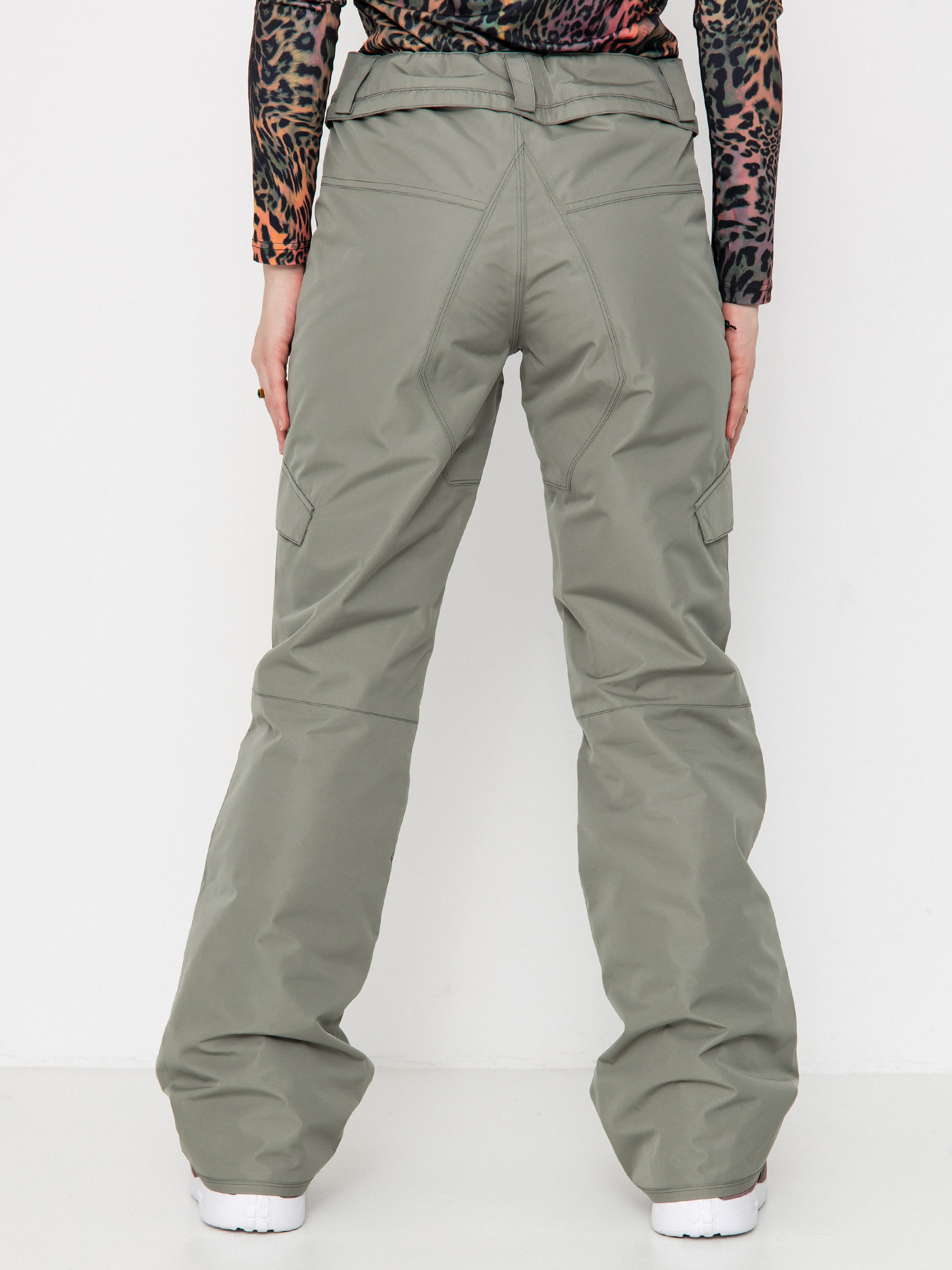 Damskie Spodnie snowboardowe Volcom Bridger Ins (lichen green)