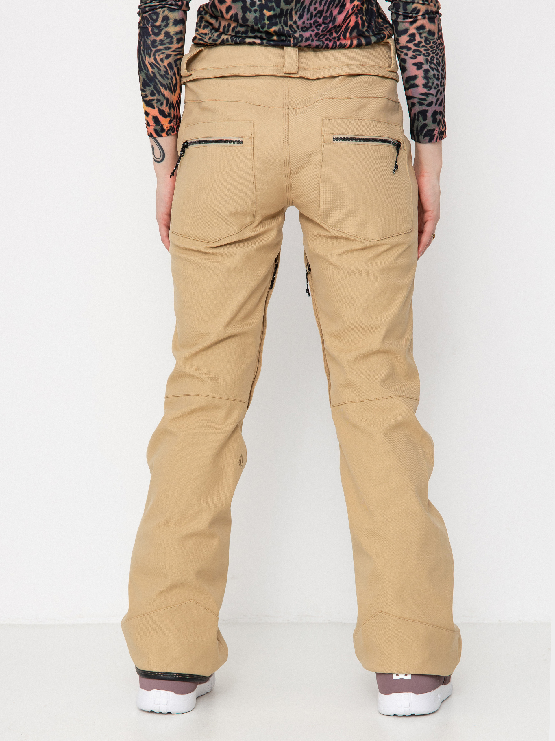 Damskie Spodnie snowboardowe Volcom Genus Stretch (sand)