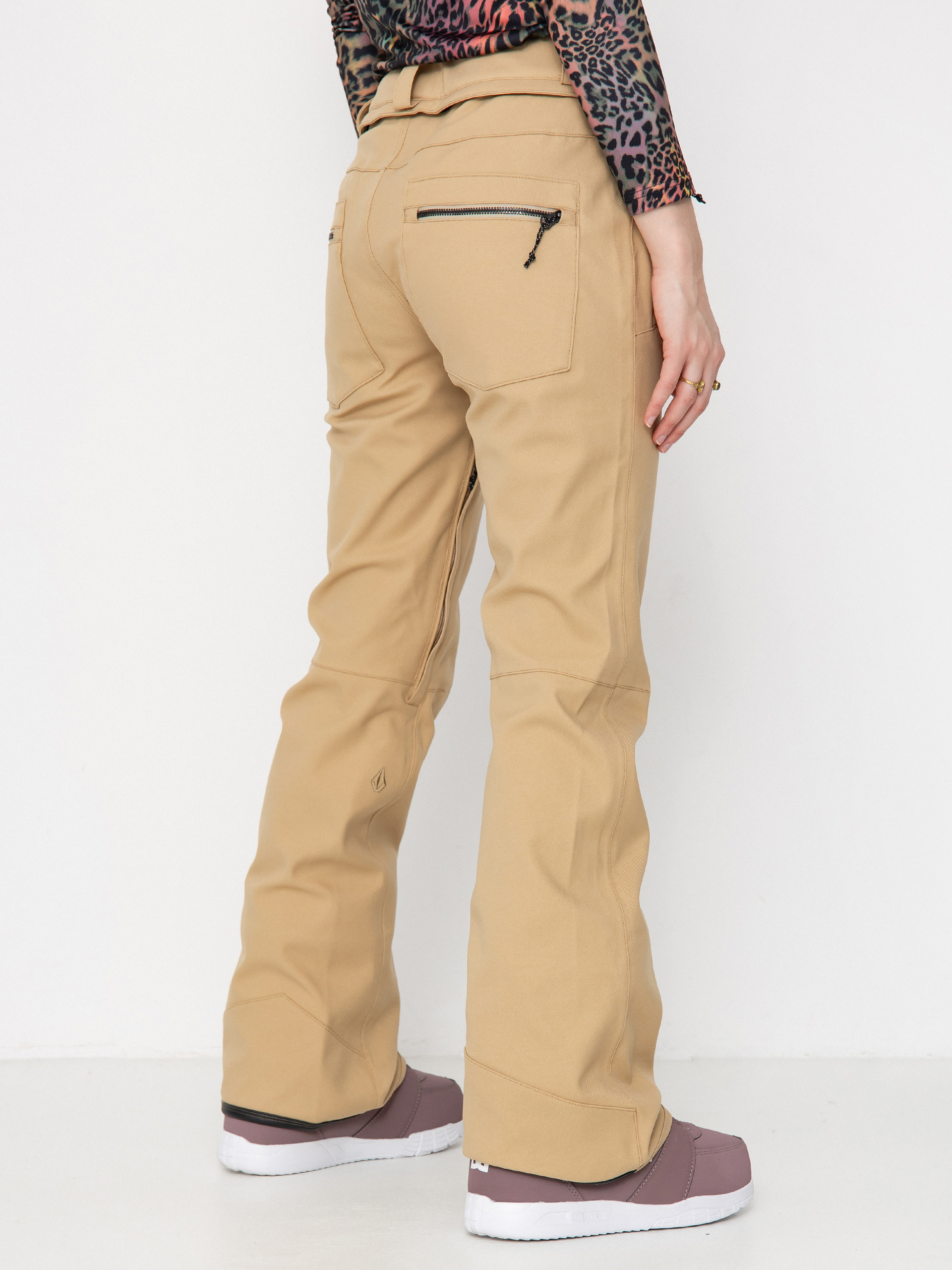 Damskie Spodnie snowboardowe Volcom Genus Stretch (sand)
