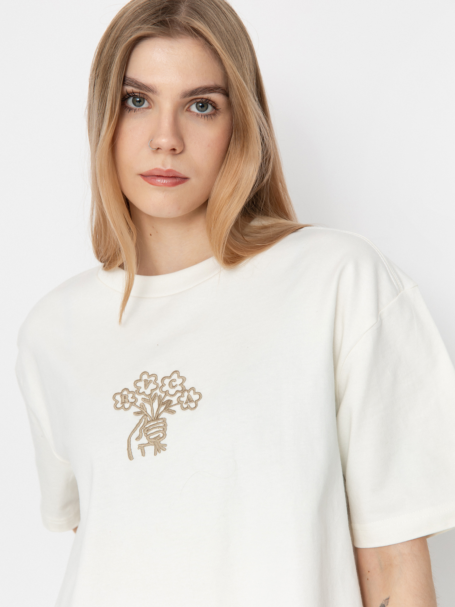 T-shirt RVCA Thanks For Nothing (salt)