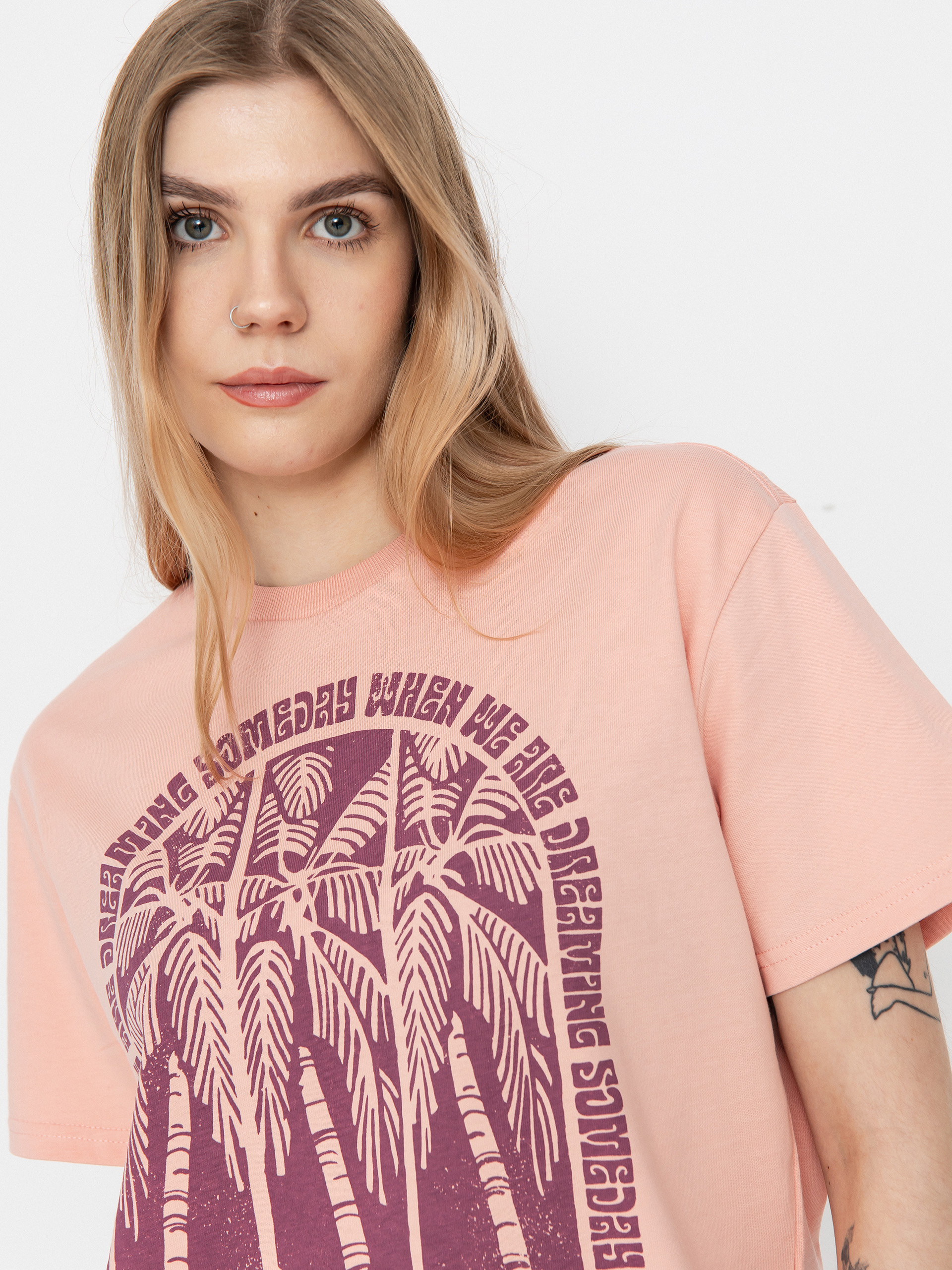 T-shirt Billabong Someday Dreams Wmn (dusty peach)