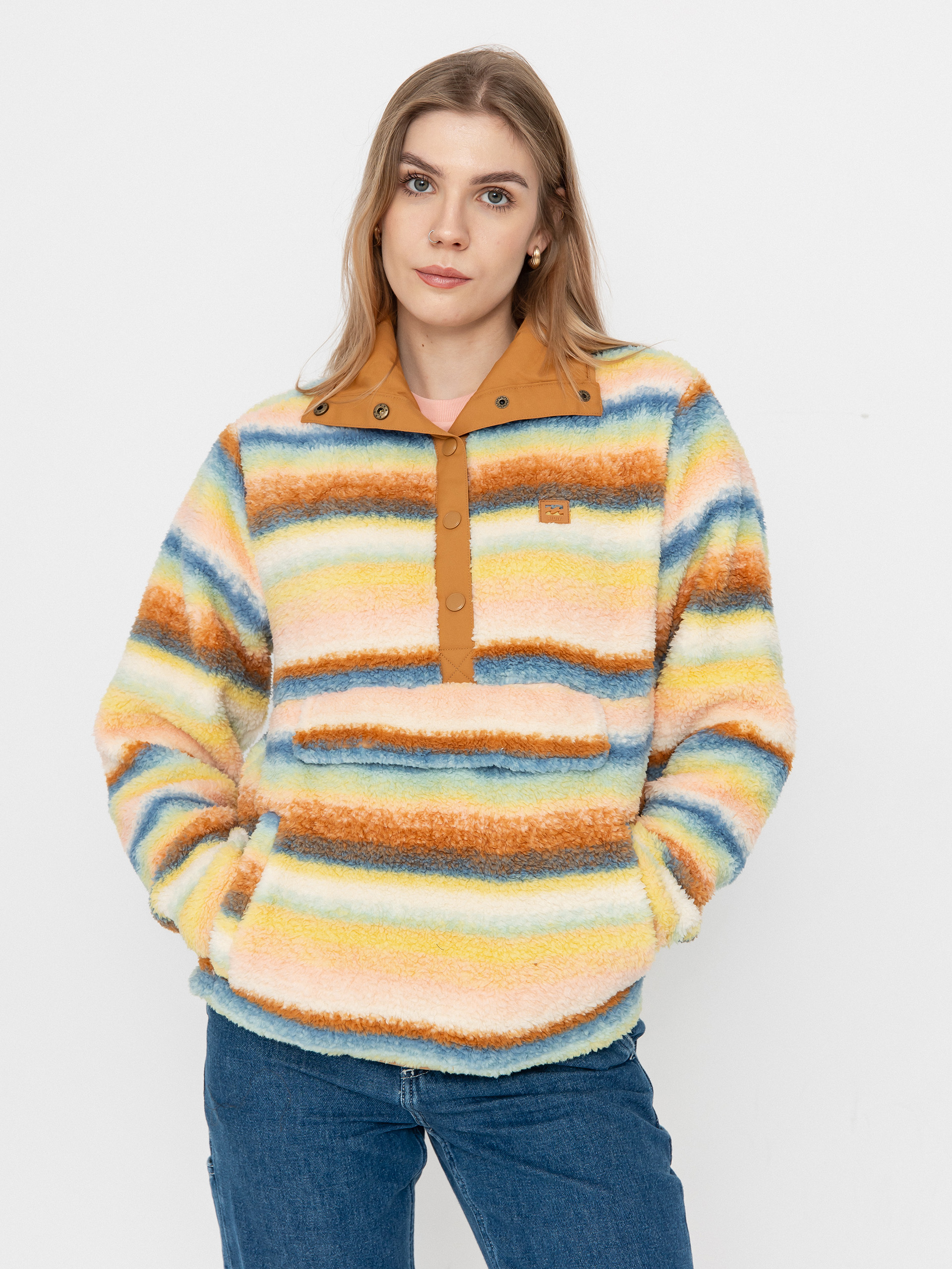 Polar Billabong Switchback Pullover Wmn (blue shadow)