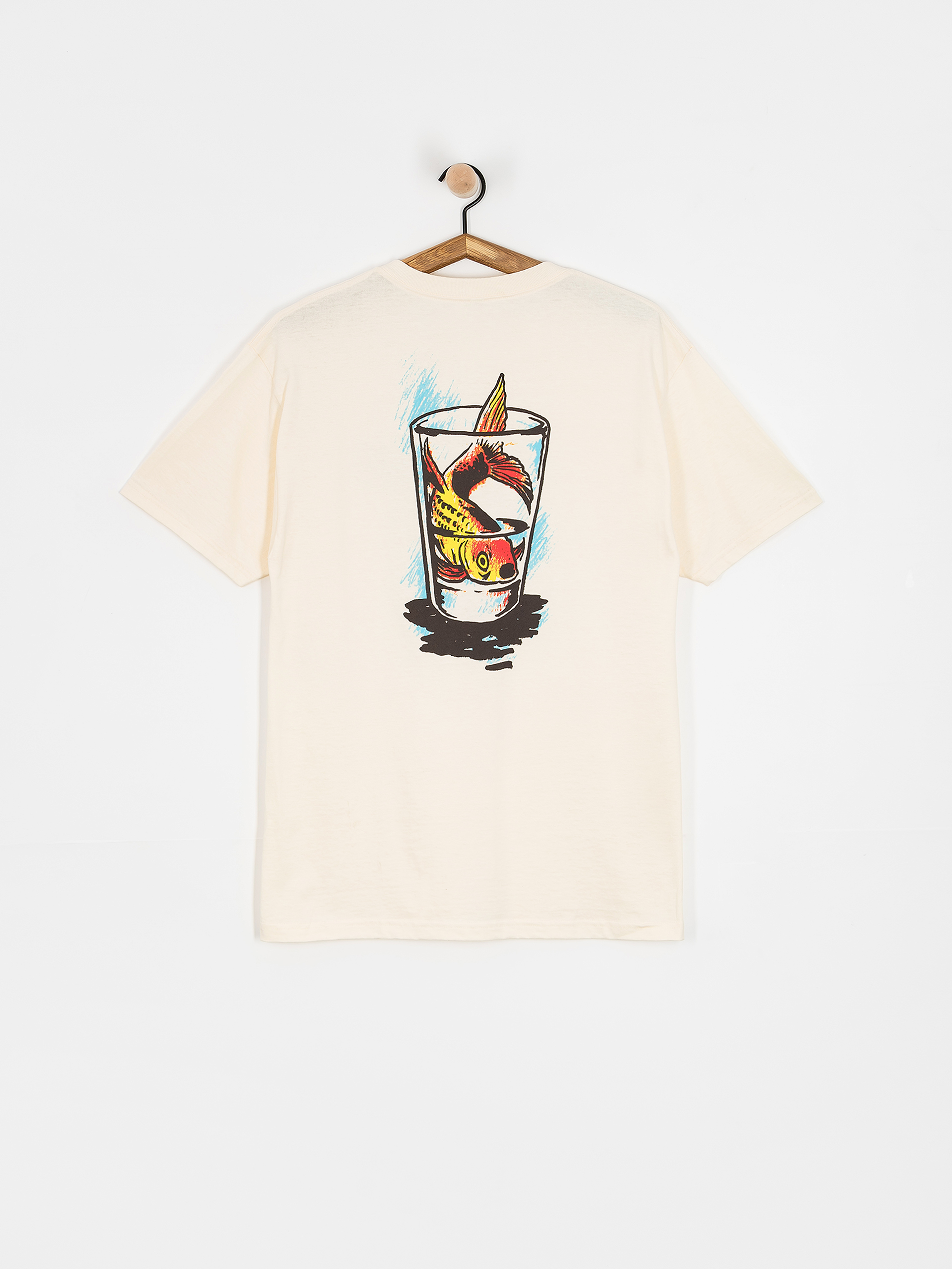 T-shirt Antihero Fish Bowl (cream/military)