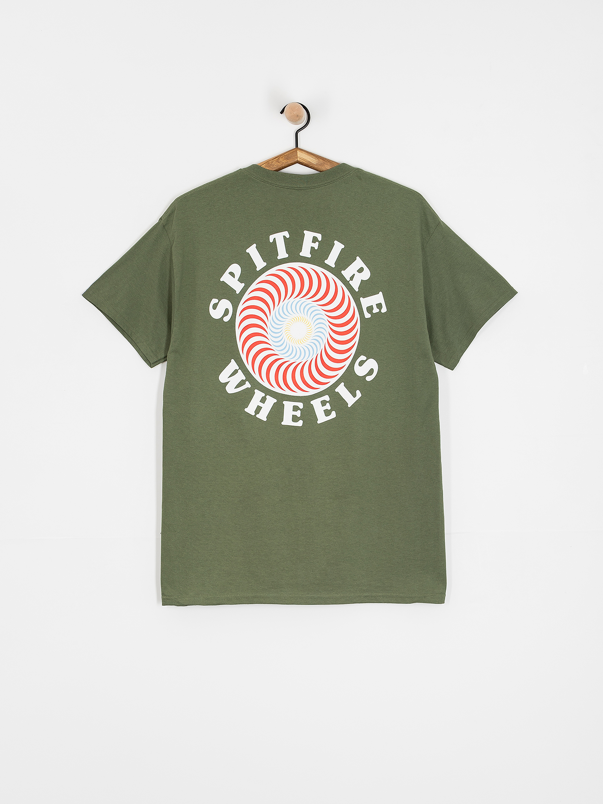 T-shirt Spitfire Og Cls Fl (military green/mt)