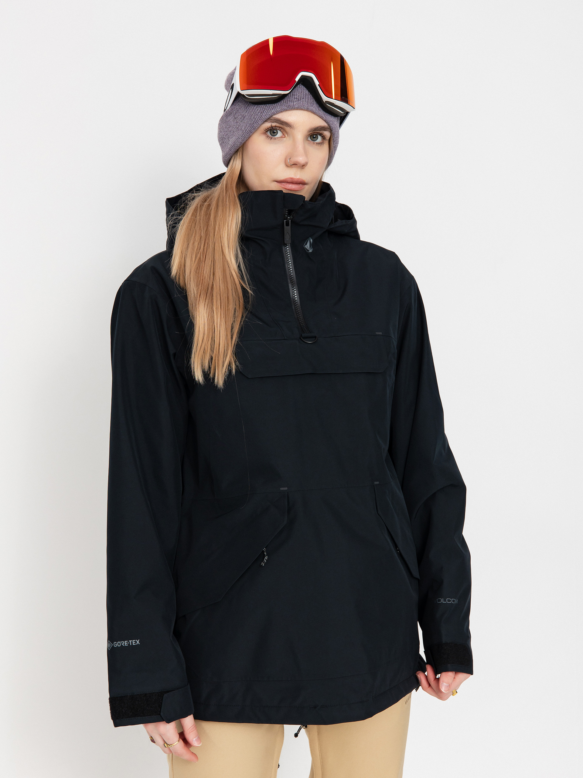 Damska Kurtka snowboardowa Volcom Fern Ins Gore Pullover (black)