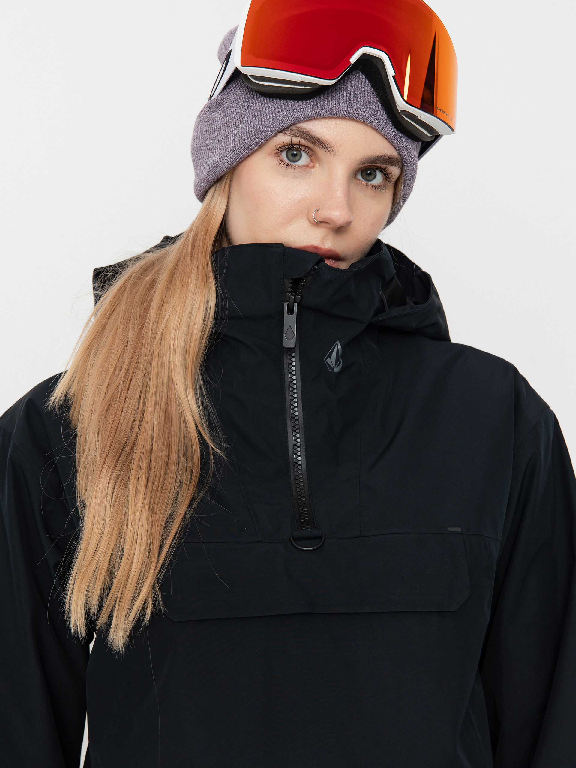 Damska Kurtka snowboardowa Volcom Fern Ins Gore Pullover (black)