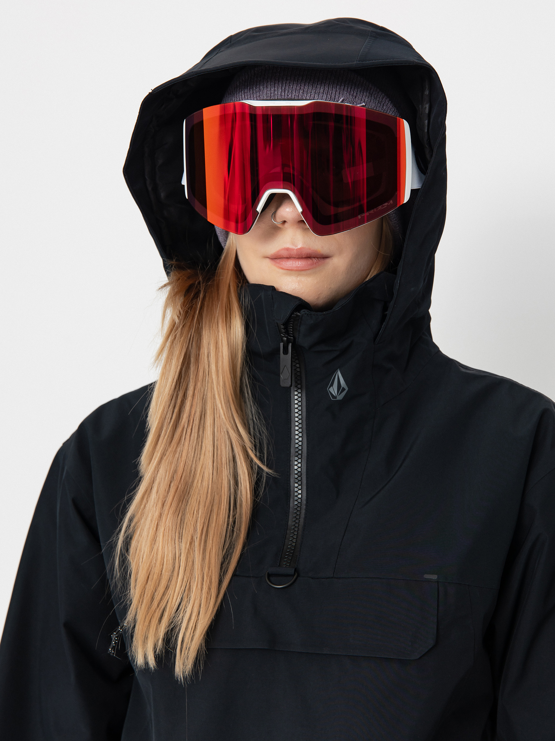 Damska Kurtka snowboardowa Volcom Fern Ins Gore Pullover (black)