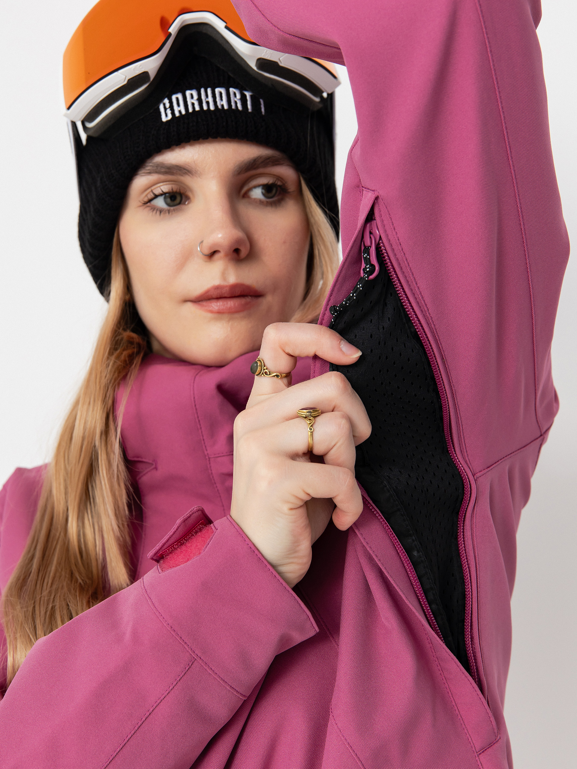 Damska Kurtka snowboardowa Volcom Stoney Shadow Ins (blurred violet)