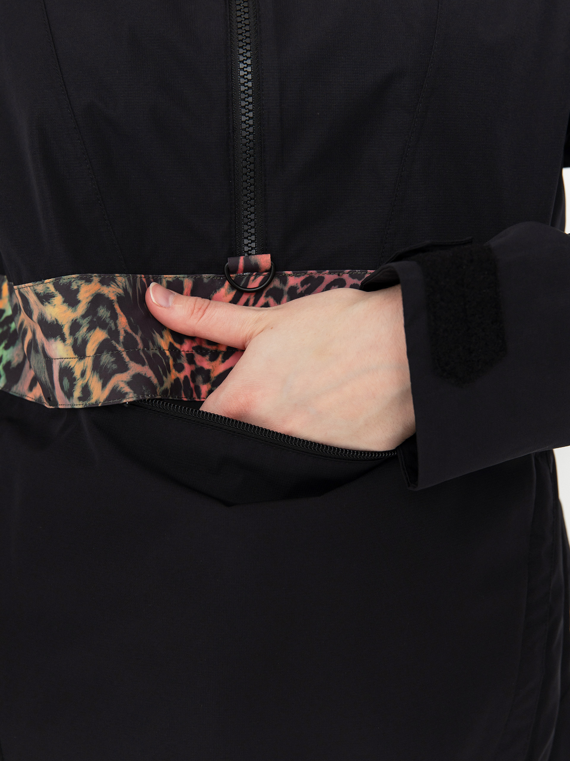 Damska Kurtka snowboardowa Volcom Ashfield Pullover (black)