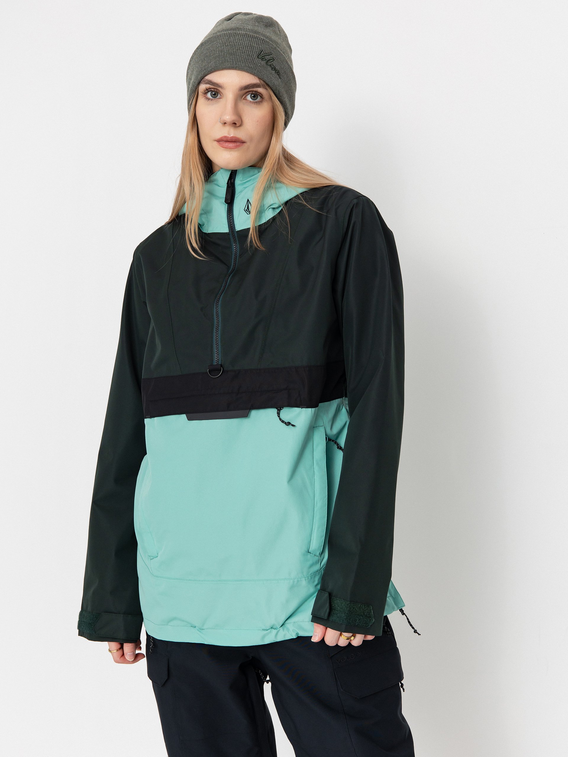 Damska Kurtka snowboardowa Volcom Ashfield Pullover (wasabi)