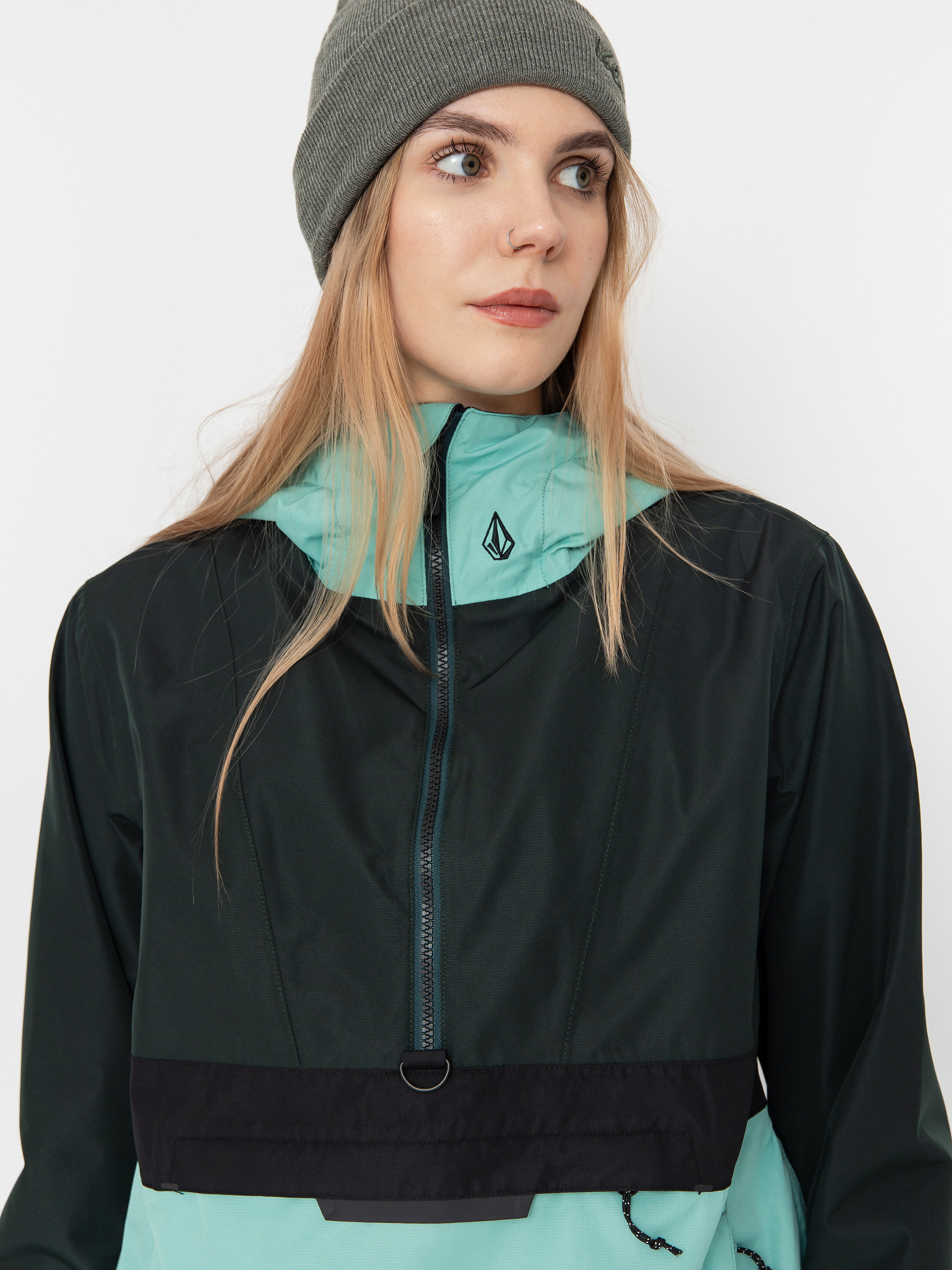 Damska Kurtka snowboardowa Volcom Ashfield Pullover (wasabi)